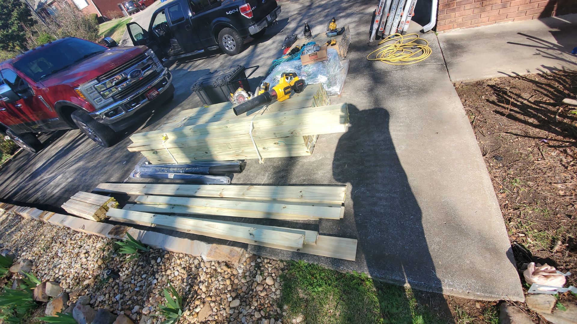 Shades Pointe Lane - Deck Installation  by Pillar and Pine