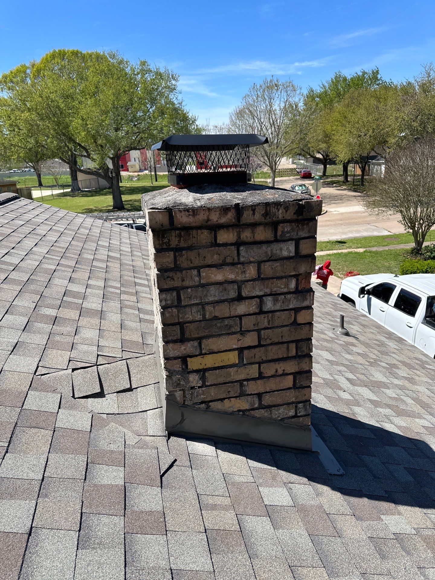 Project in Houston by Motion Roofing