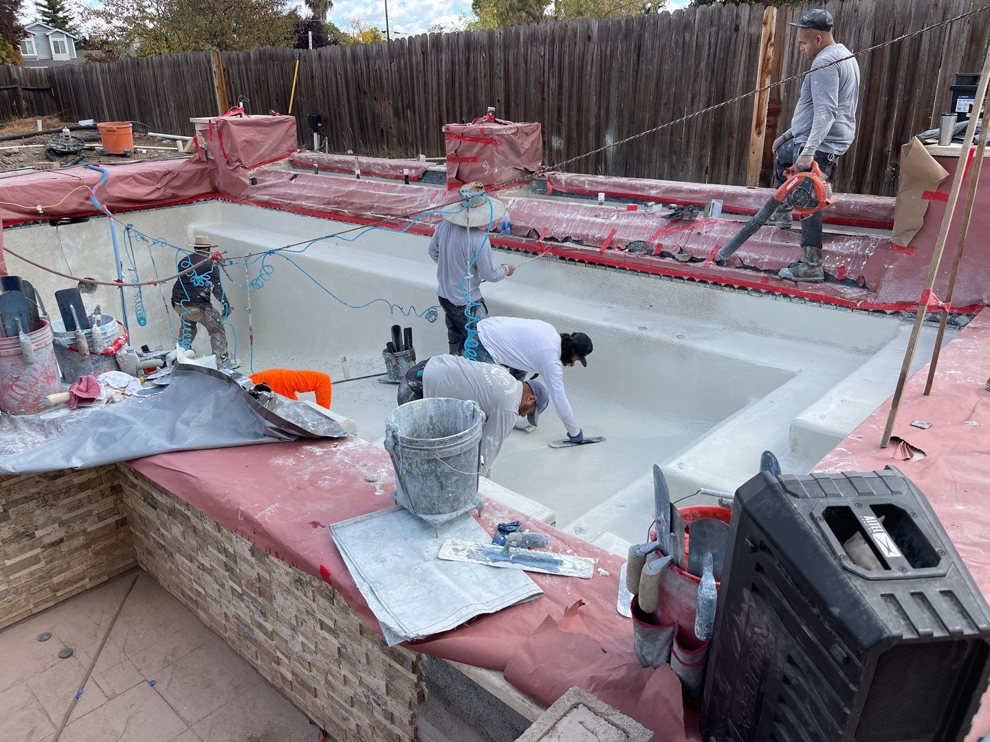 Pool/spa by Dolphin Pools and Spas