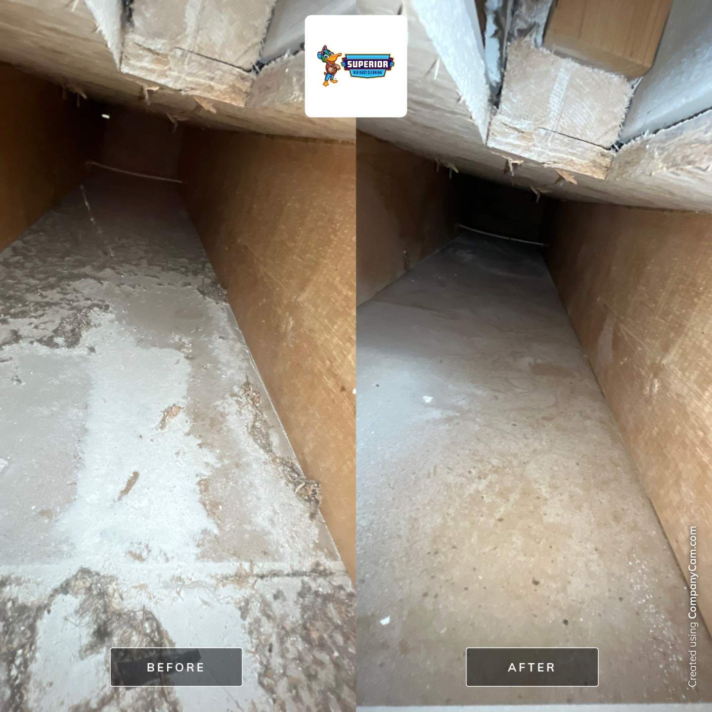 Air Duct Cleaning With a Vacuum Truck in Grove City, PA by Superior Air Duct Cleaning