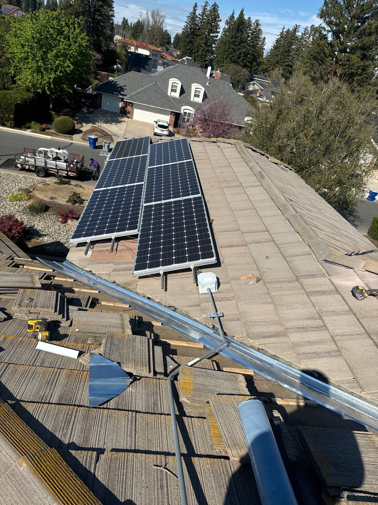 Solar Roof Leak Repair  by Grandmark Service Company
