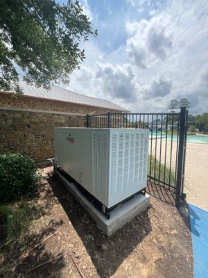 Residential Community Generator Installation - Spring, TX