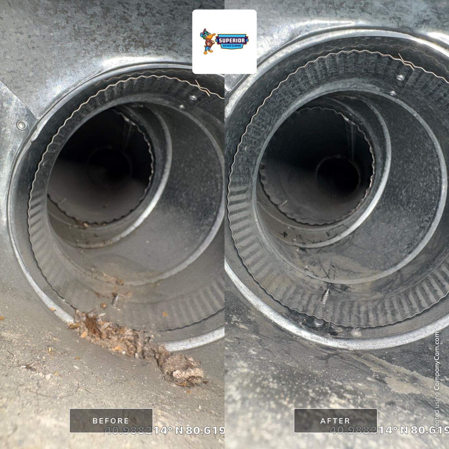 Air Duct Cleaning With a Vacuum Truck in Poland, OH by Superior Air Duct Cleaning