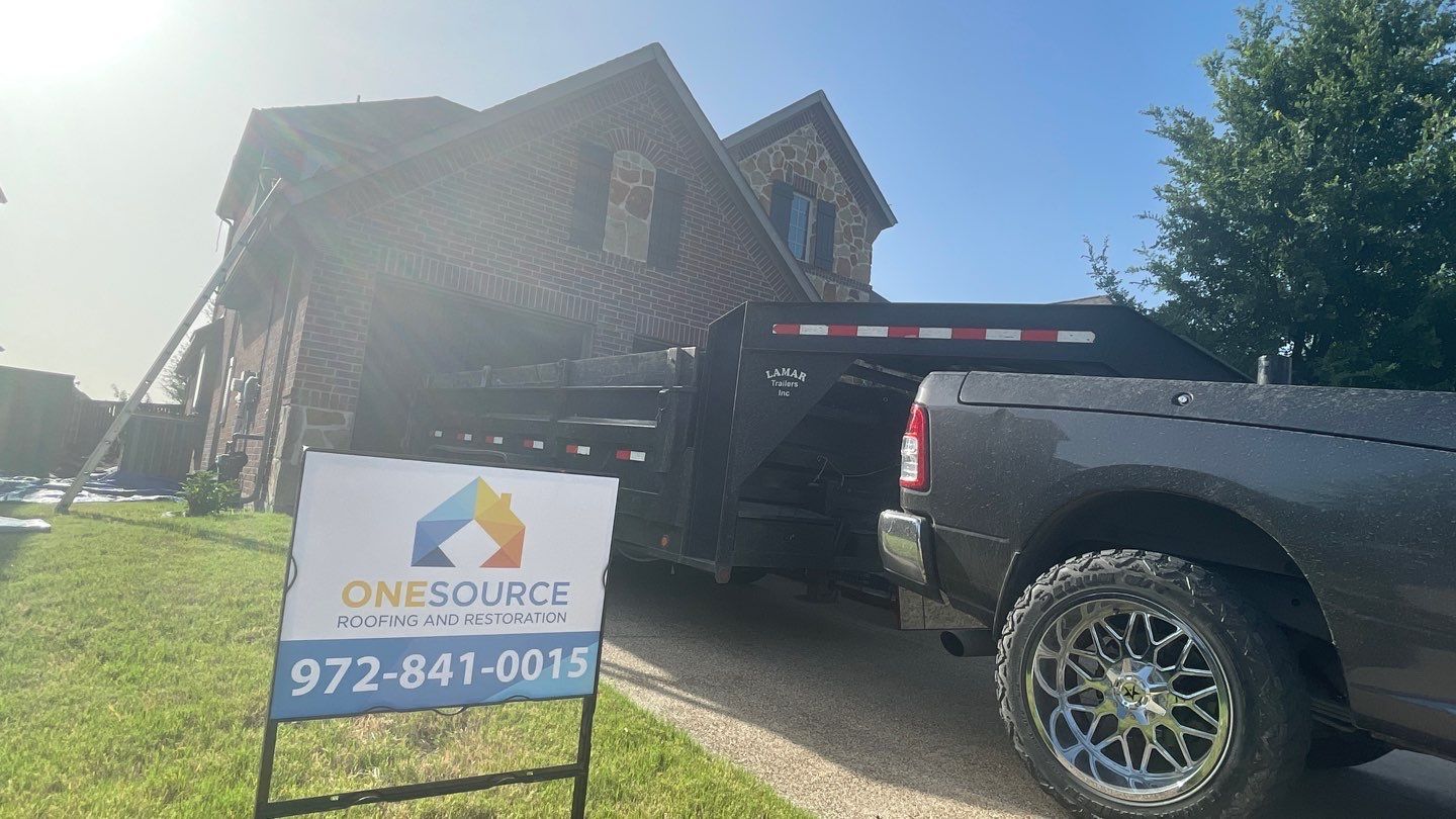 Residential Roofing Installation using GAF Timberline HDZ Charcoal by OneSource Roofing and Restoration