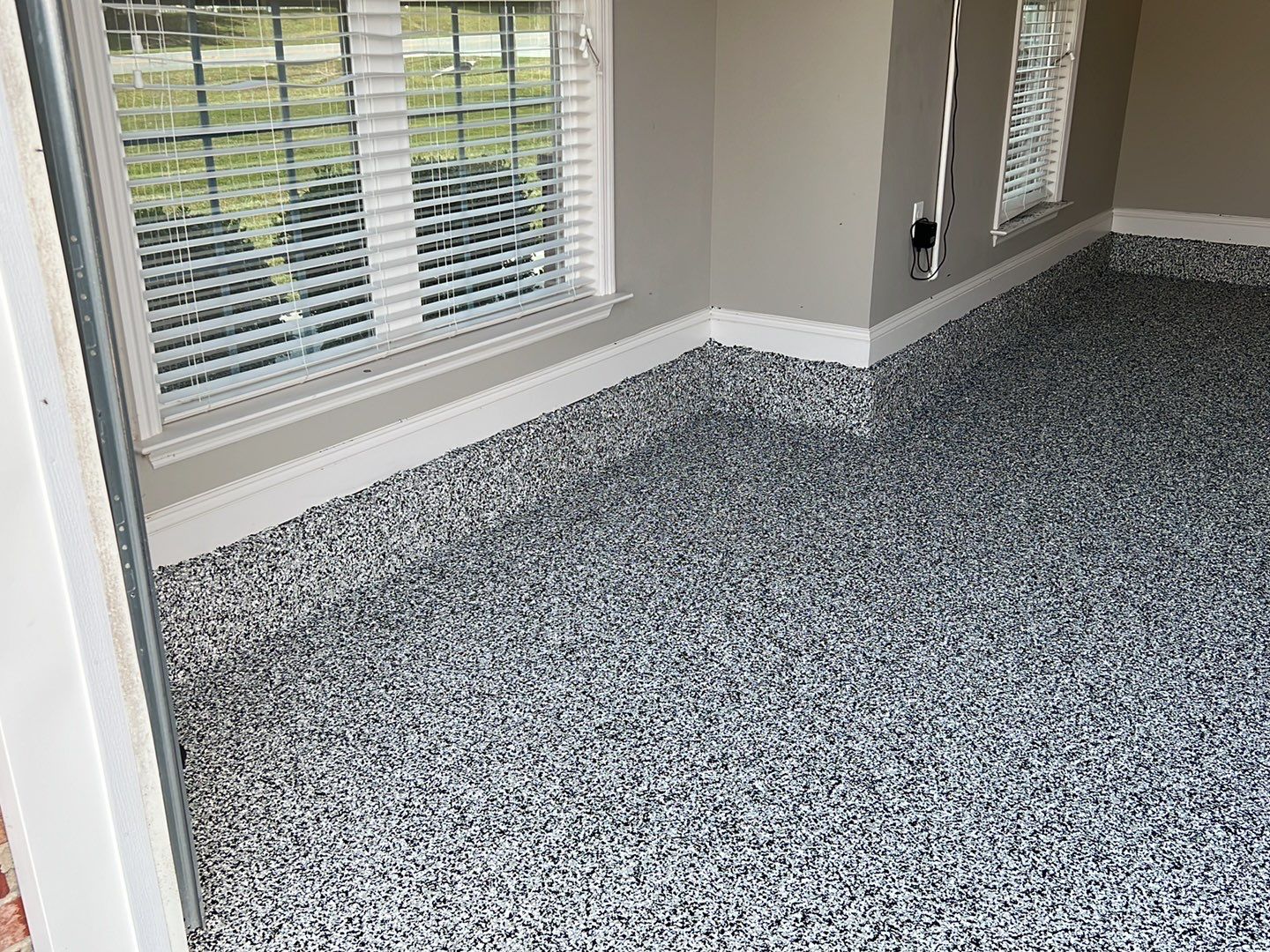 Domino Does It!  by Deese Elite Concrete Coatings