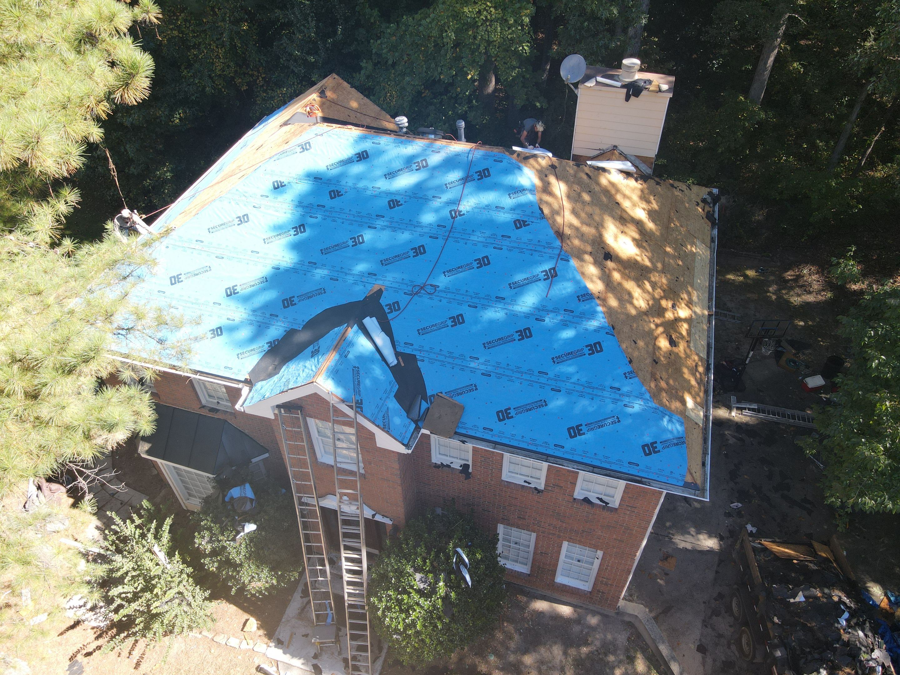 Residential Roofing Installation using Owens Corning by Inspector Roofing and Restoration