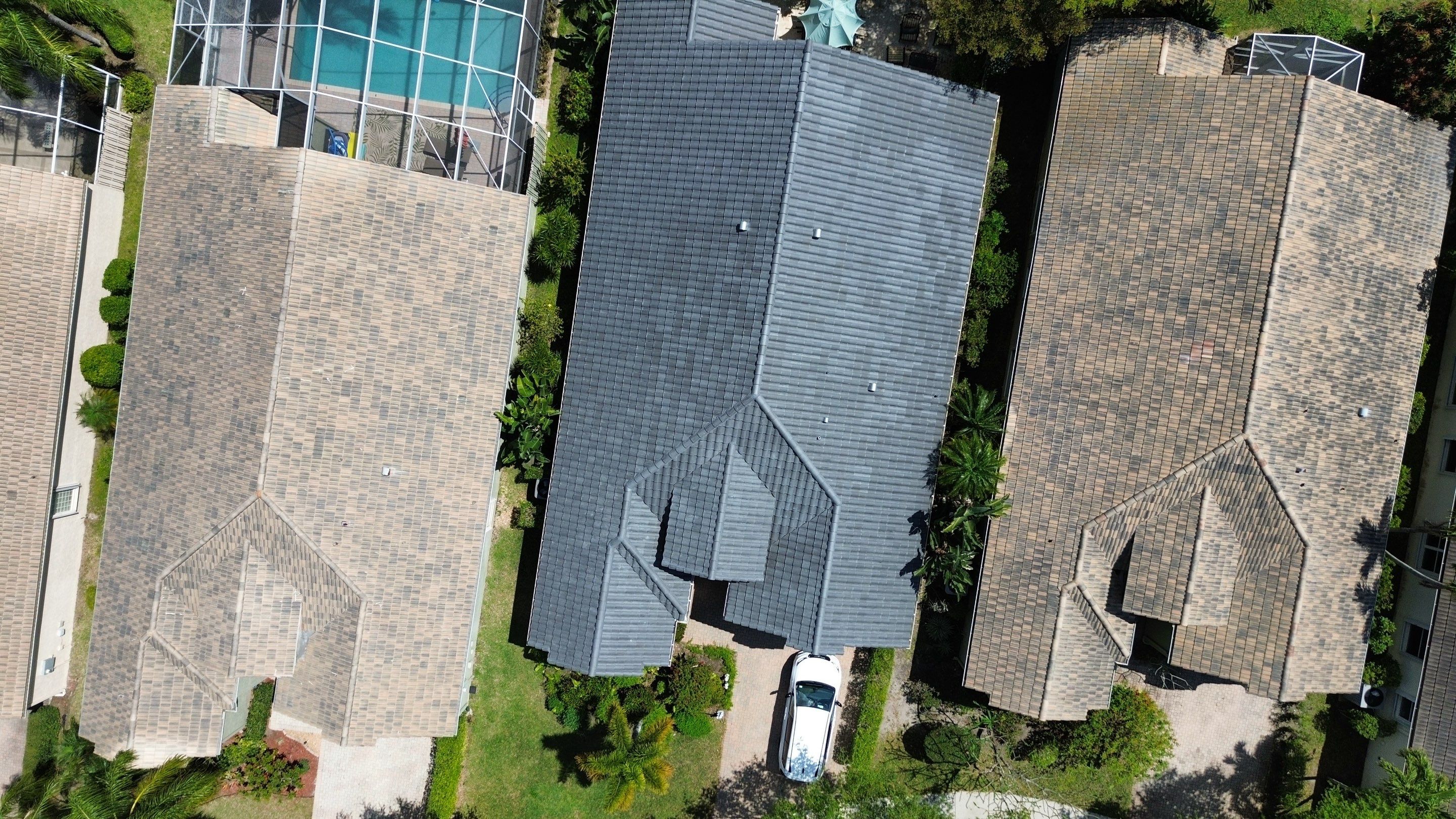New Tile Roof in The Club Boynton Beach by Hercules Roofing