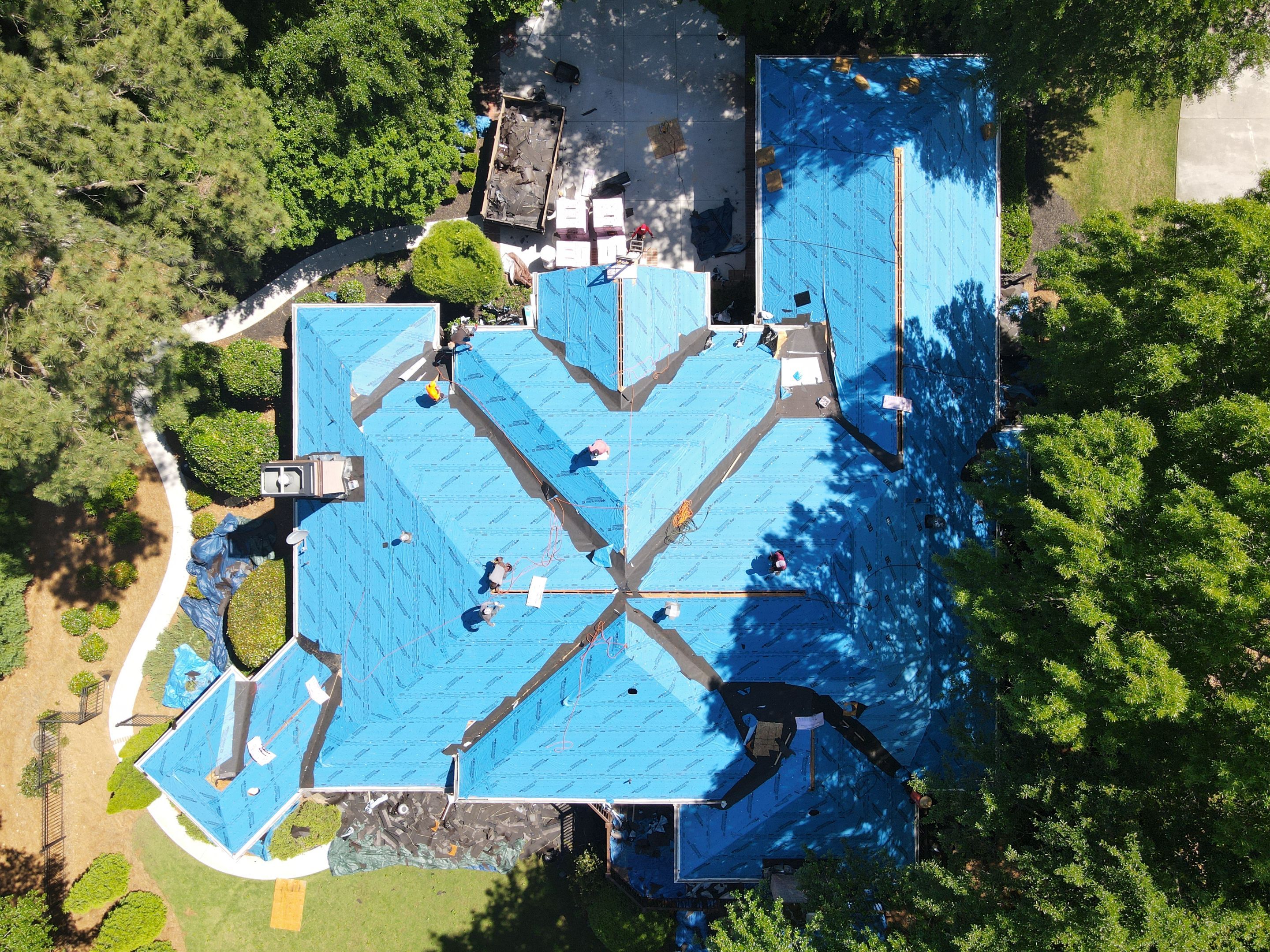 Residential Roofing Installation using Owens Corning by Inspector Roofing and Restoration