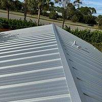 24ga 1" Nail-Strip Mill Finish by Total Roofing System The Metal Roof Experts