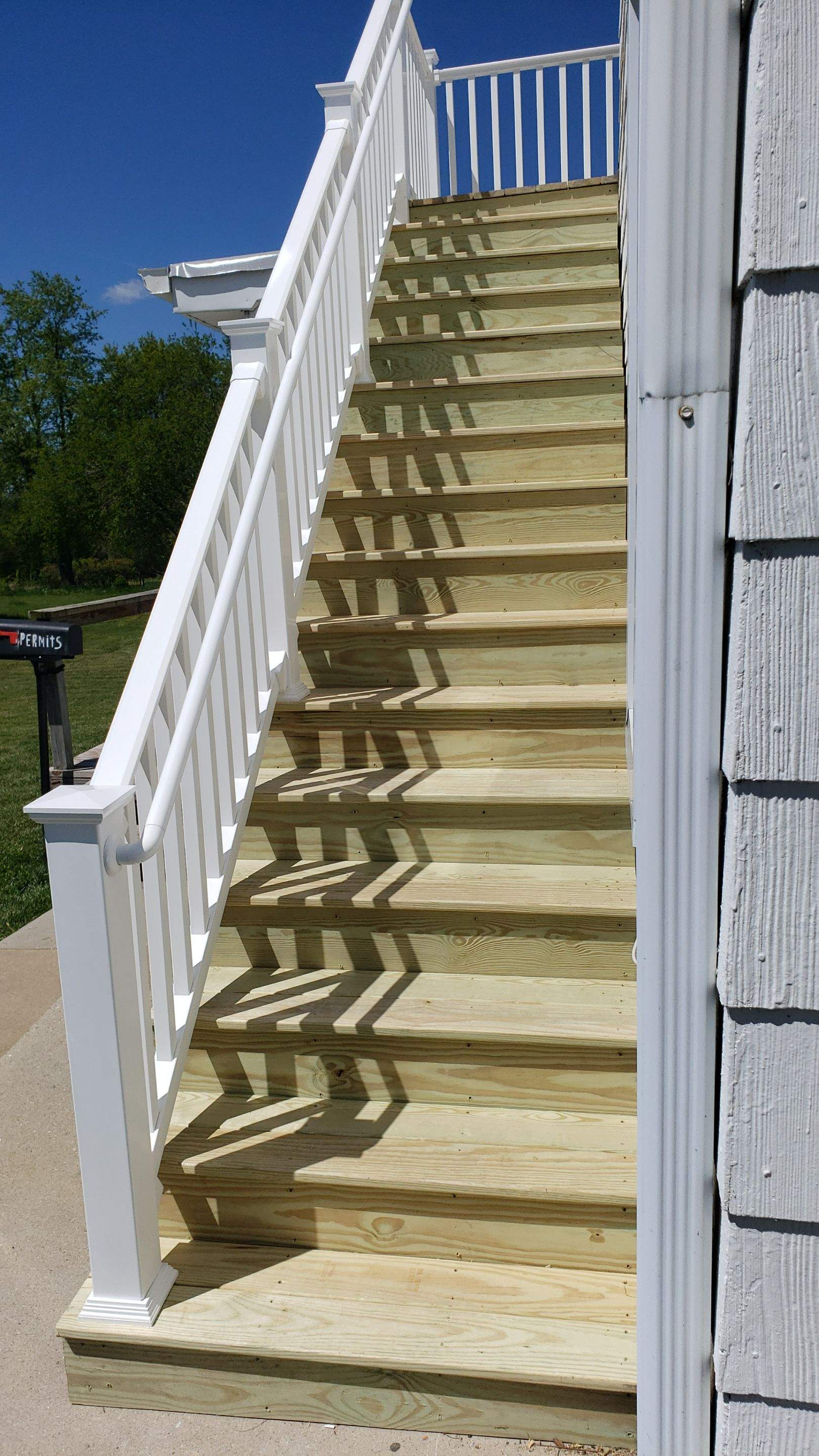 Staircase Replacement by Roof Right Inc