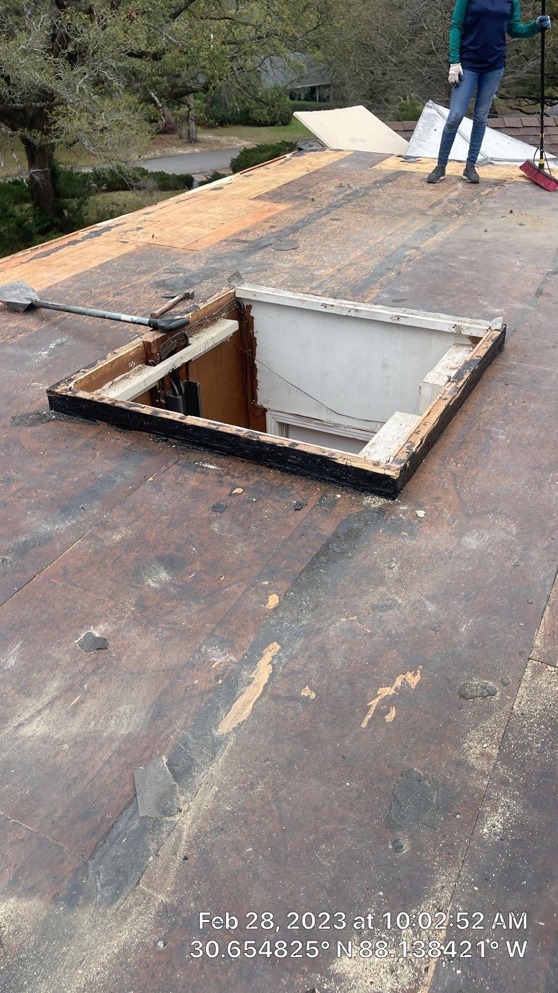 Residential Roofing Installation using Roof Replacement by American Roofing & Construction LLC