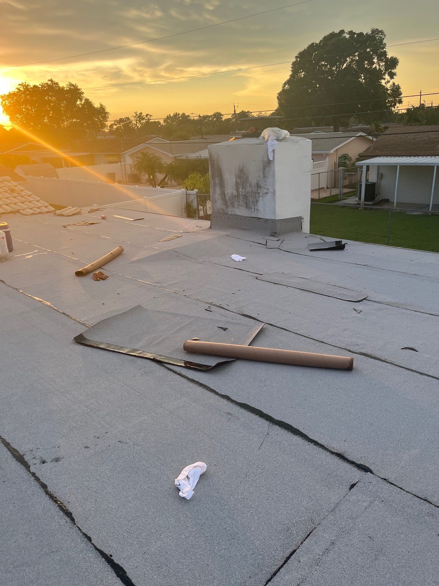 Project in St. Petersburg 33710 by Mitchell Roofing Company LLC 