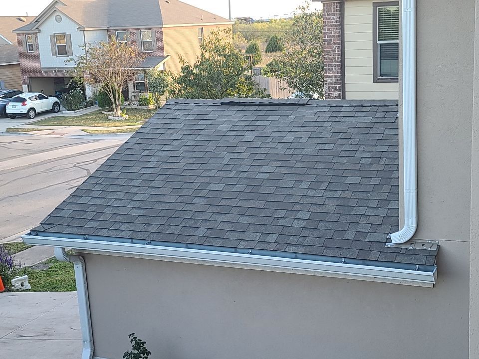 Hail Damage Restoration for Austin Two-Story Residential Home by Caliber Restoration LLC