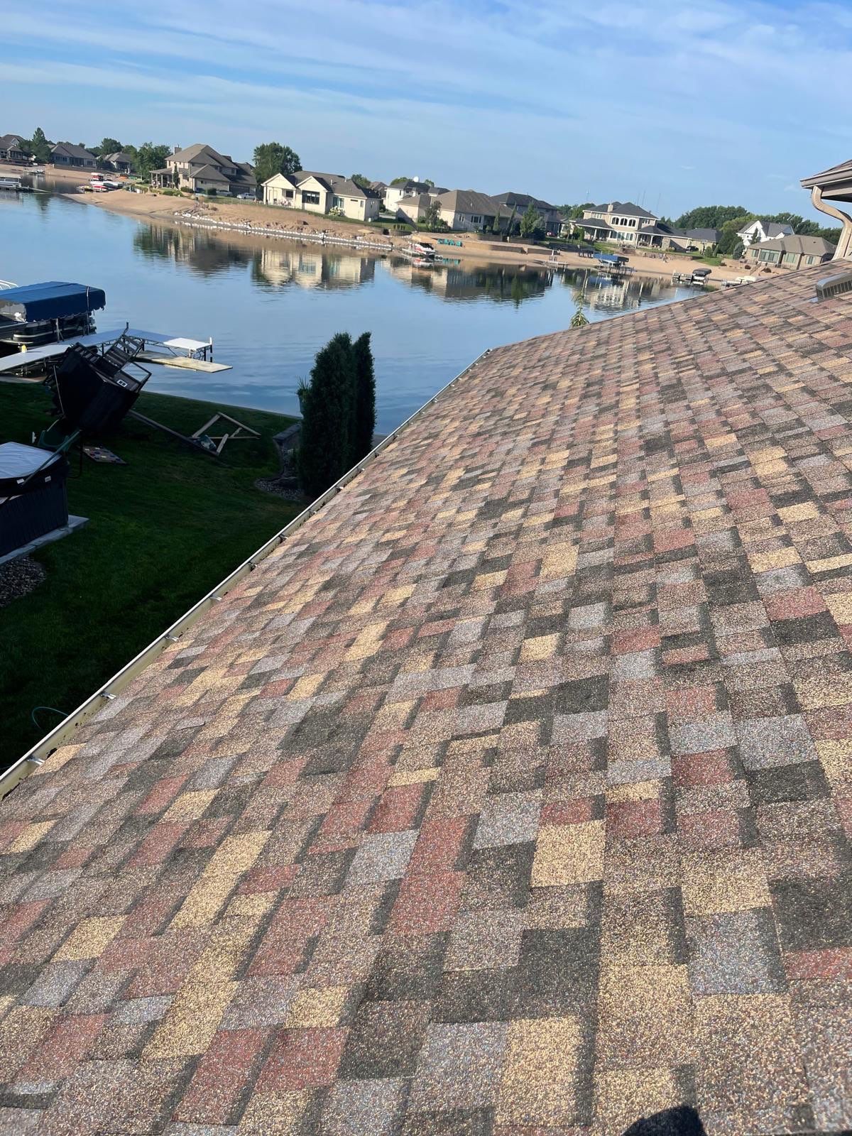 Residential Roofing Installation using Owens Corning Duration Summer Harvest by Lightning Exteriors