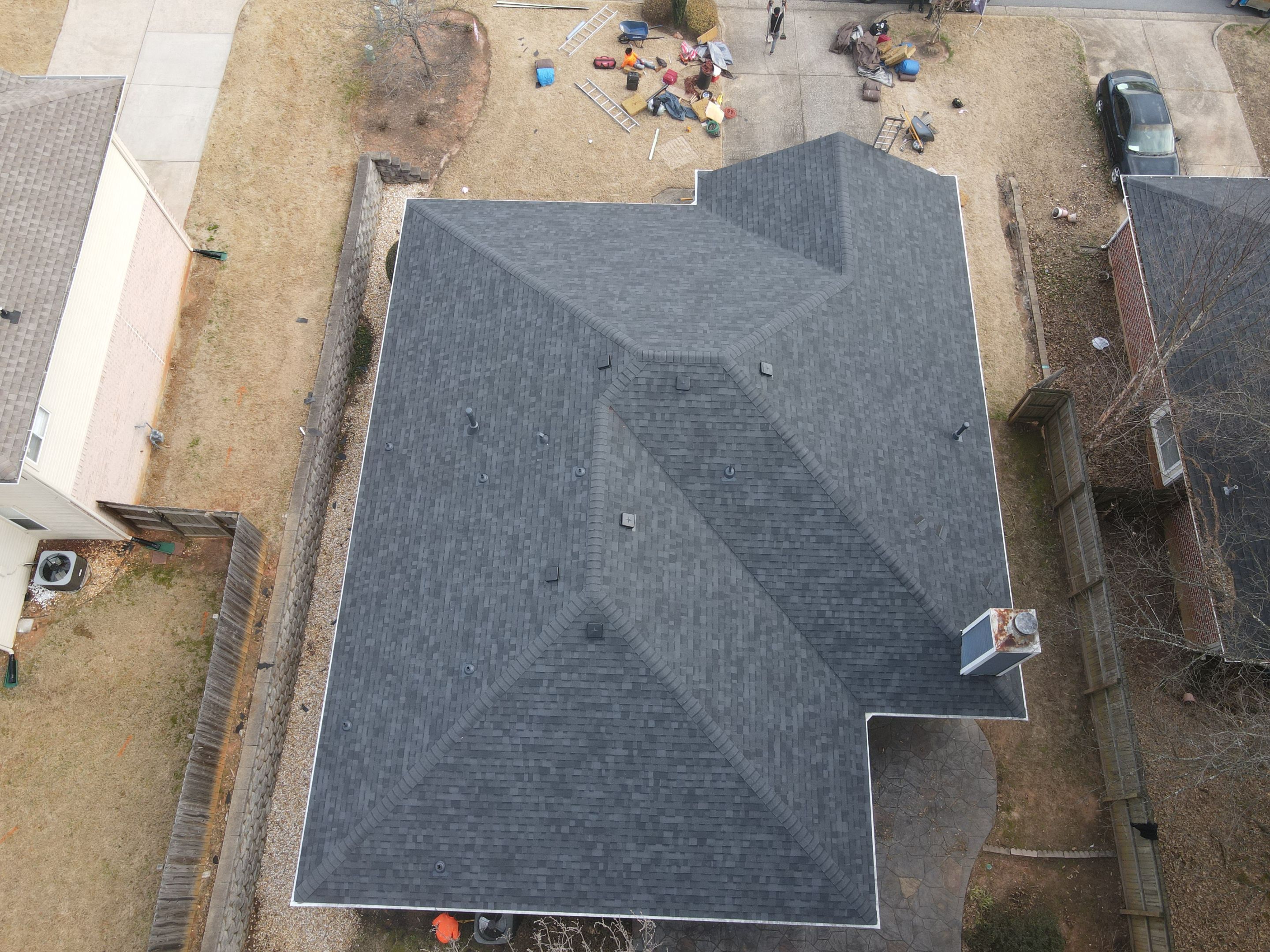 Residential Roofing Installation using Owens Corning by Inspector Roofing and Restoration
