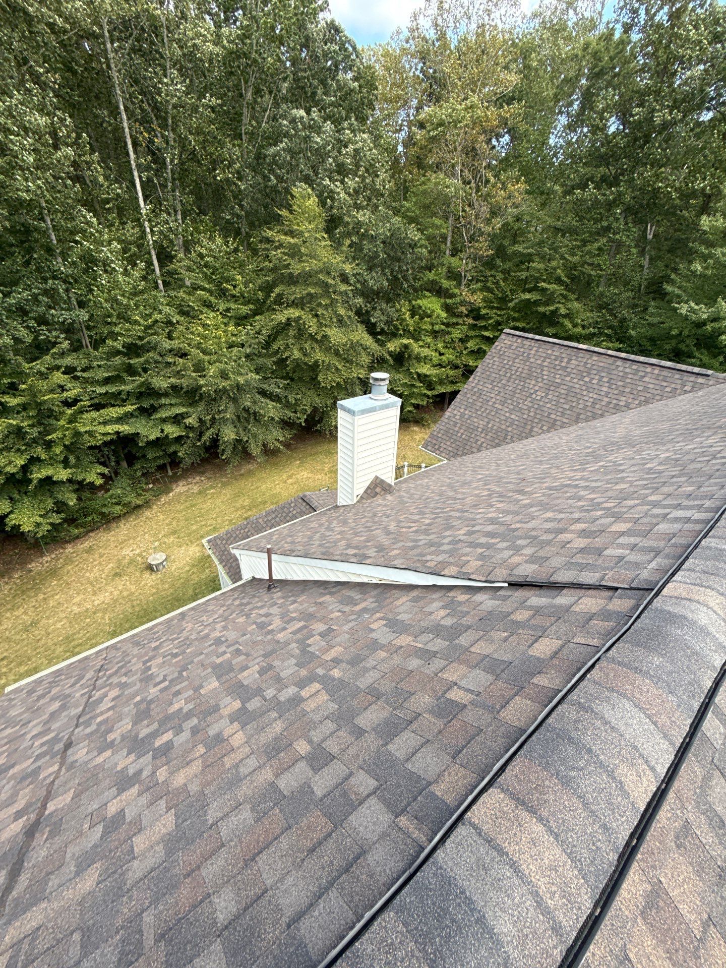 Fairfax station: Residential Roof with CertainTeed Landmark Pro in Max Def Shenandoah  by RM Banning, Inc.