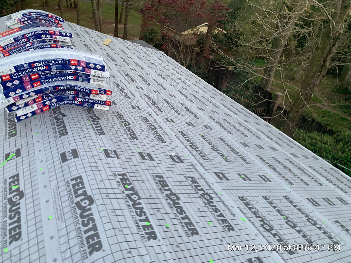 Residential Roofing Installation using Roof Replacement by American Roofing & Construction LLC