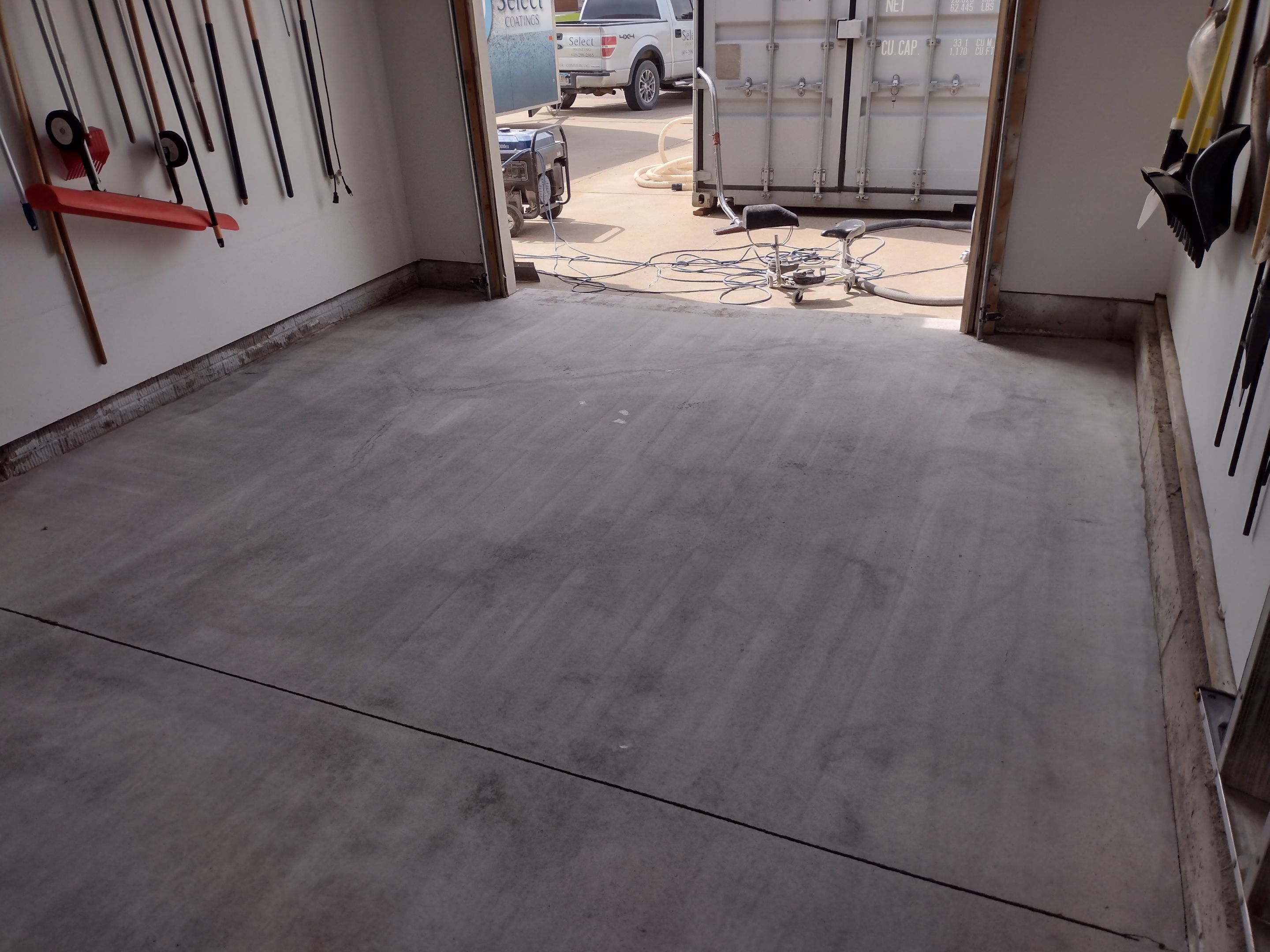 Garage using Domino  by Select Painting, Coatings & Garage Cabinets