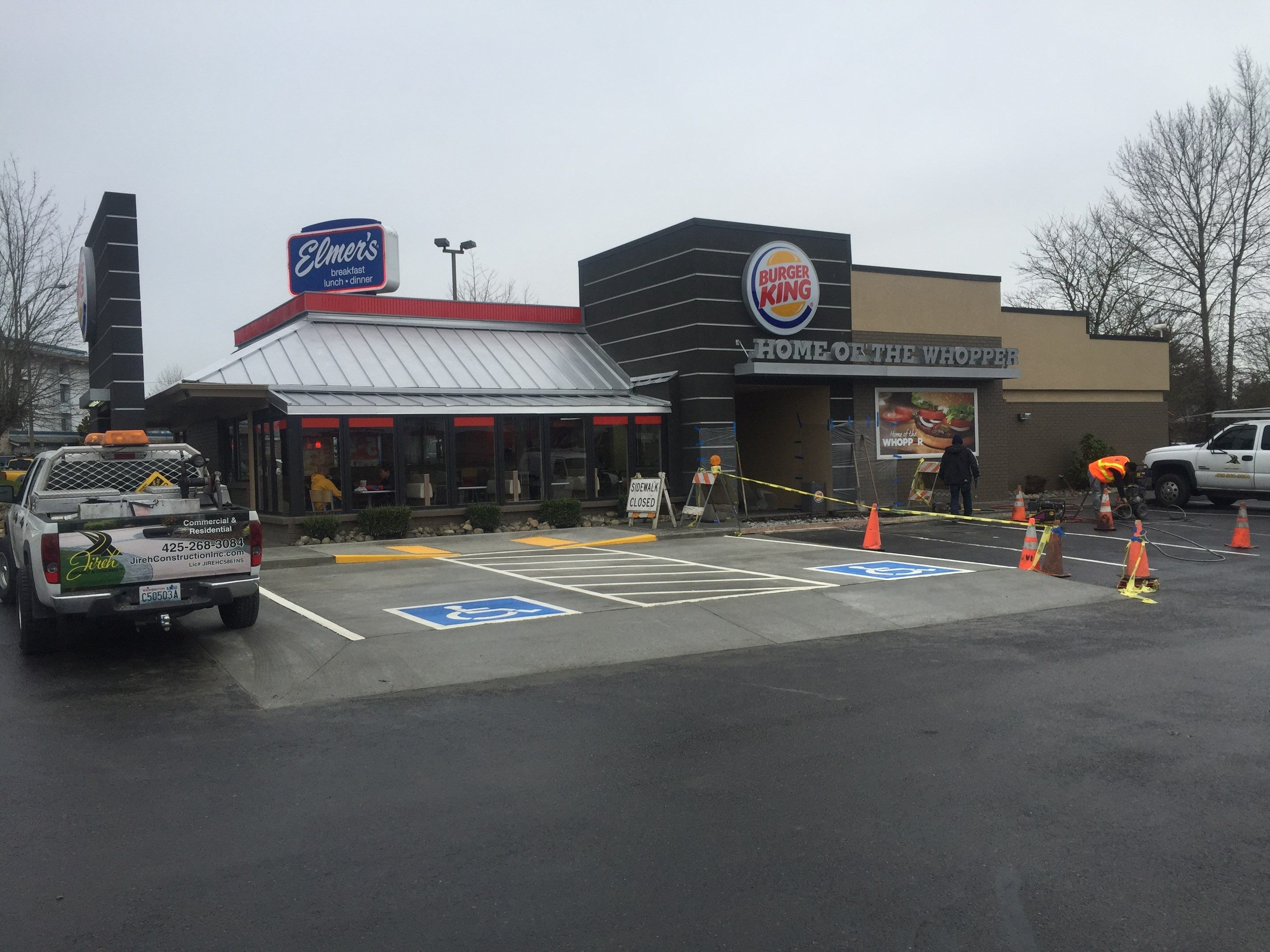 Burger King Tacoma  by Jireh Asphalt & Concrete Inc 