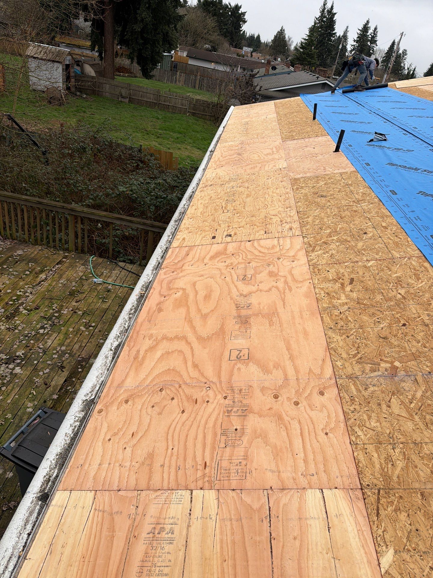 Residential Roofing Installation using GAF HDZ Shingles by Roofing Formula LLC