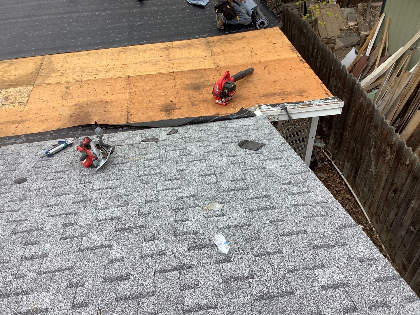 Low Pitch Residential Roofing Installation for damaged roof in Nampa by ID Roofing LLC