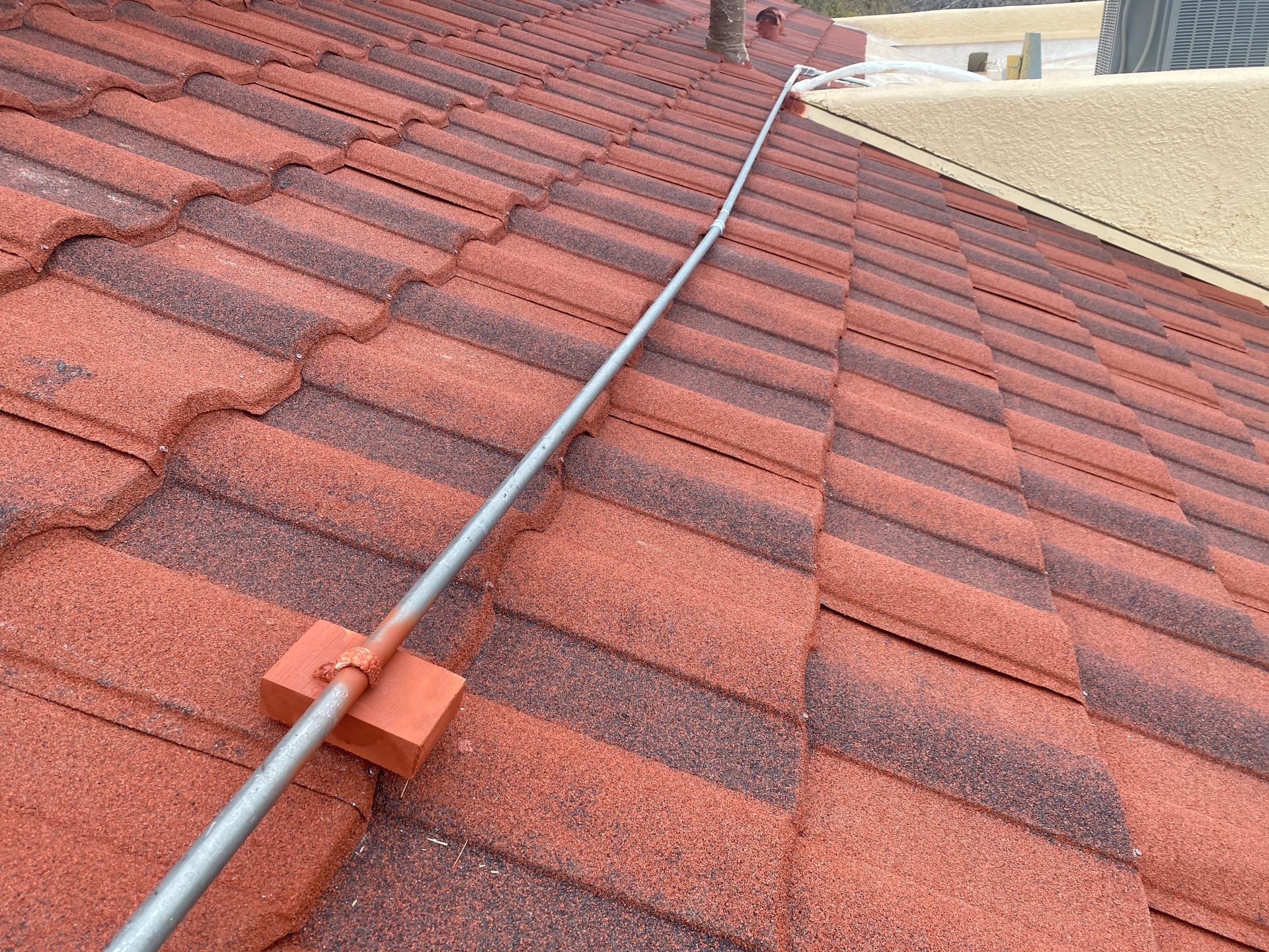 Terra Cotta Stone Coated Steel by Reimagine Roofing