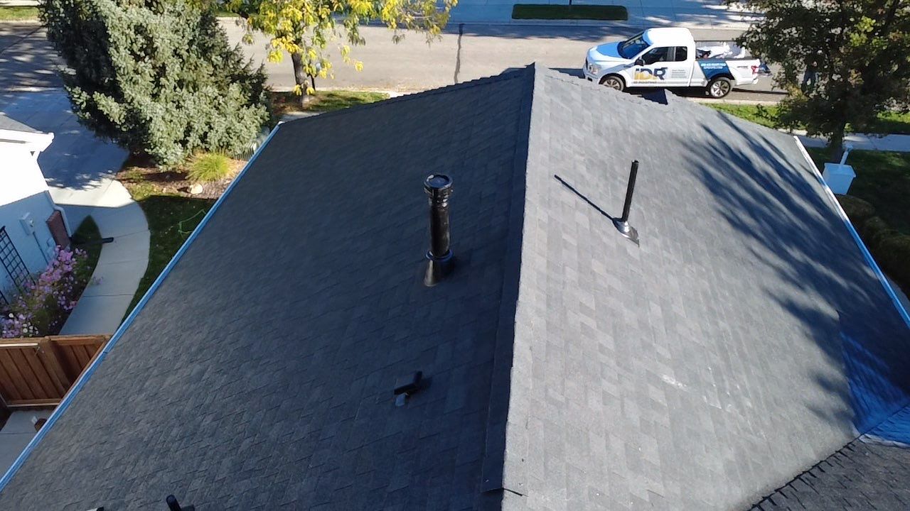 Roof Replacement in Boise, ID – Onyx Black Shingles by ID Roofing LLC