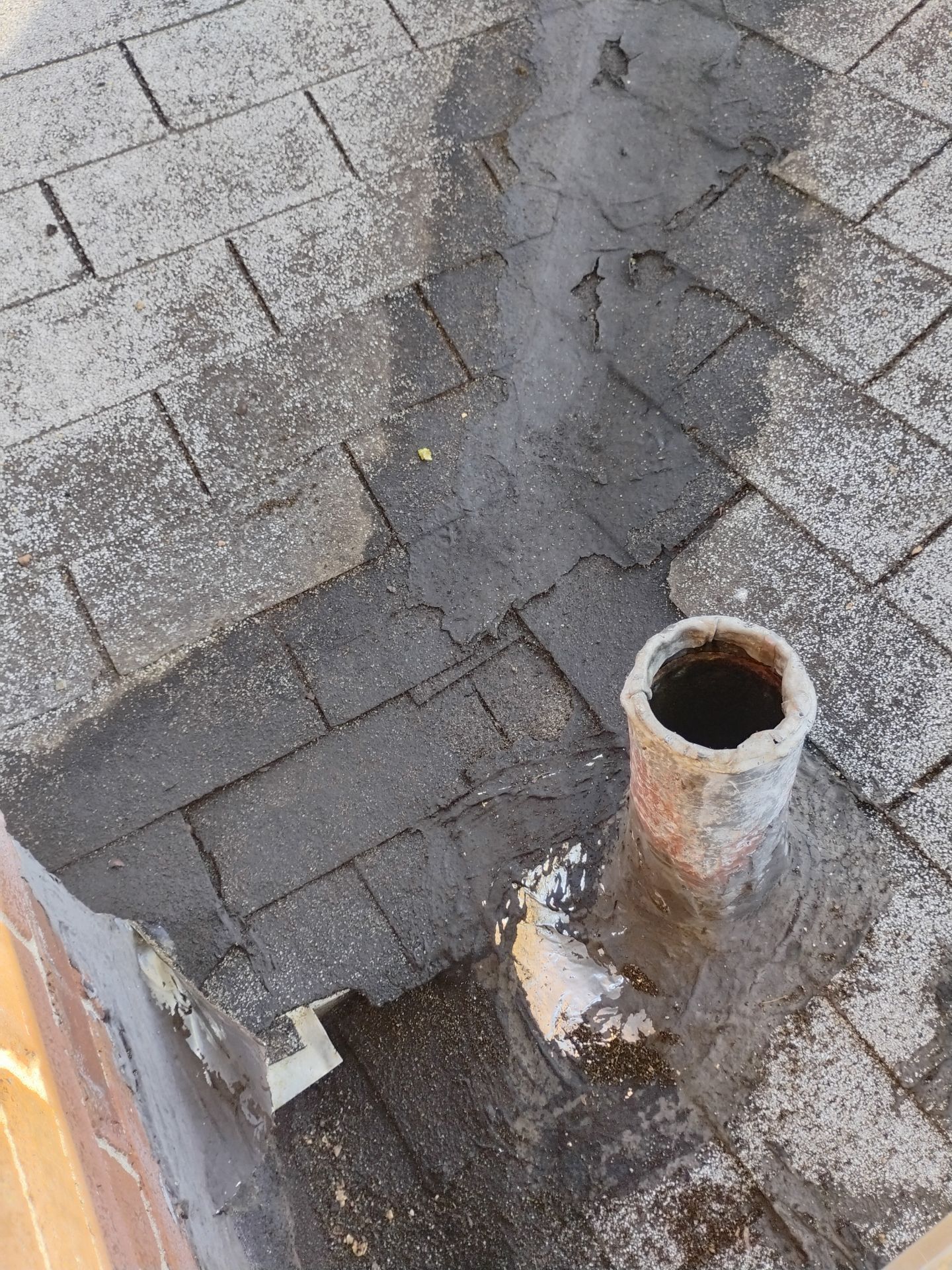 Roof Patch & Basement Plumbing Repair Project - Jennings, MO by Legendary Services Company LLC.