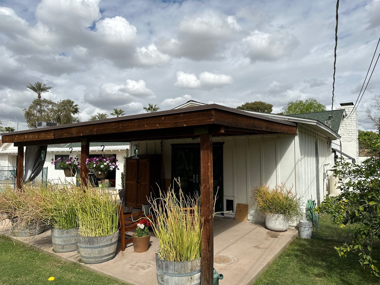 Wagon Wheel - A Stunning Home Exterior Makeover with Dunn Edwards Paints in Phoenix, AZ by Double G Painting Contractors, LLC