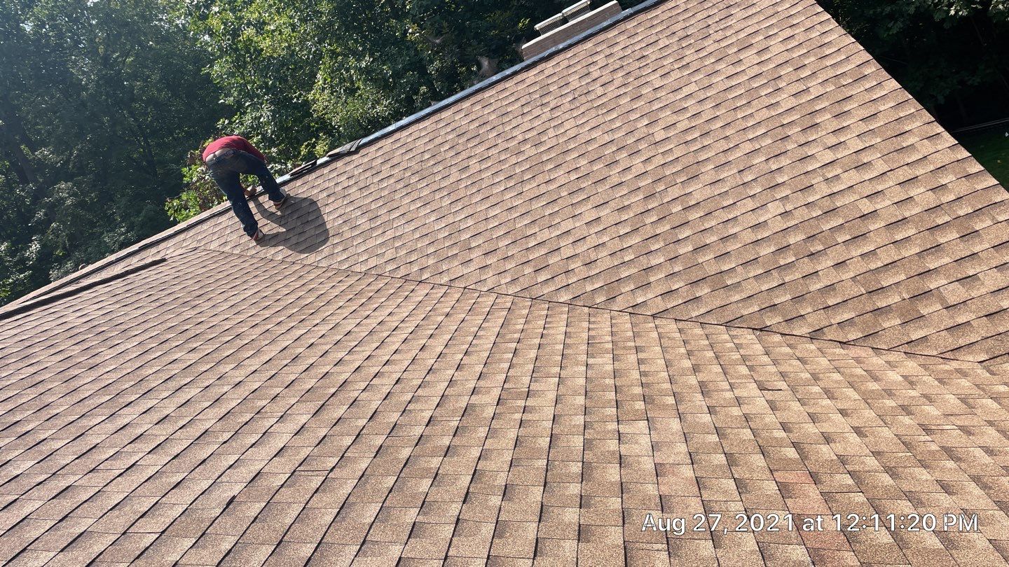 Roof Replacement using GAF Timberline HDZ by American Home Contractors