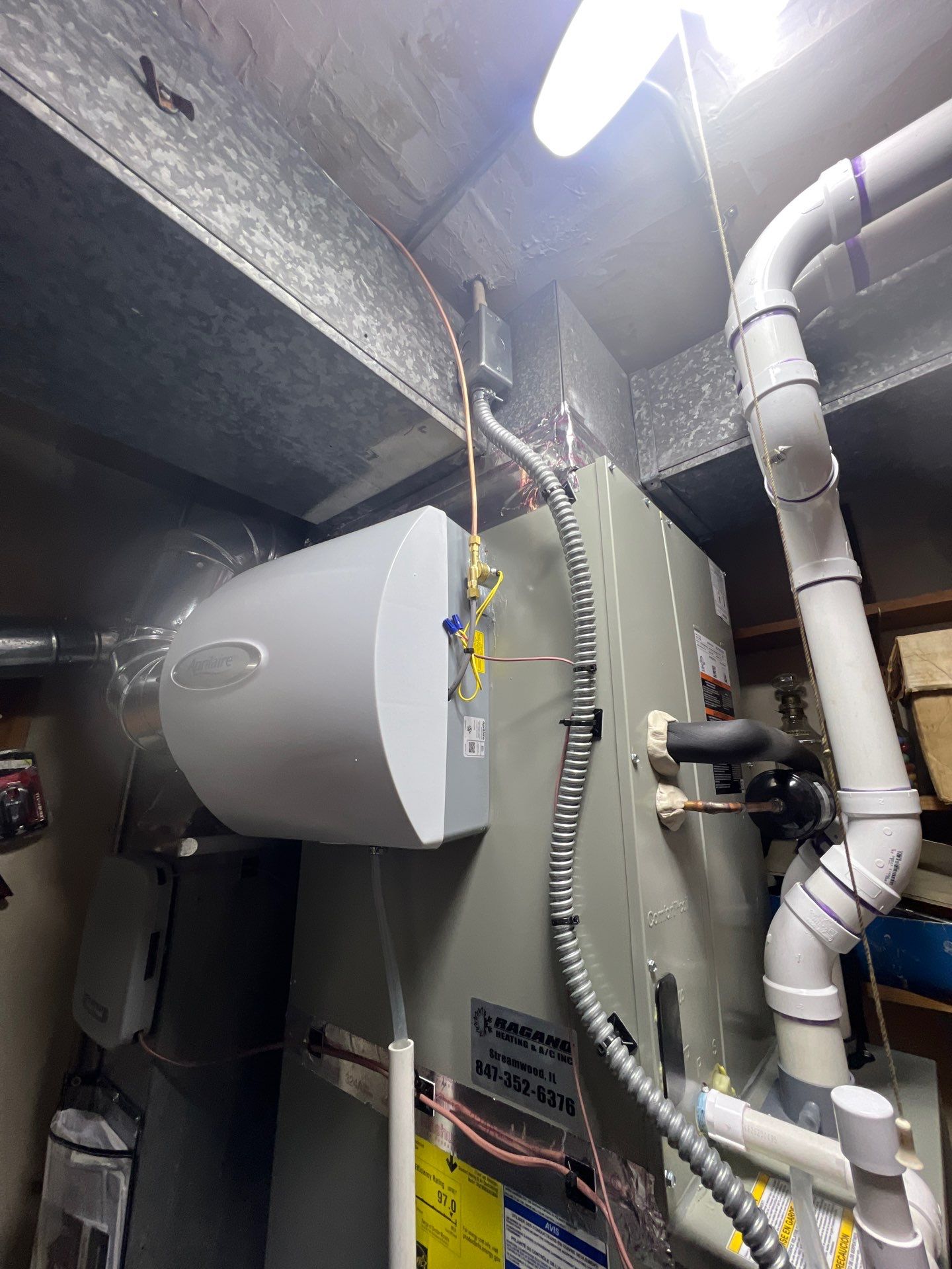 Full System Replacement by Ragano Heating & Air Conditioning Inc