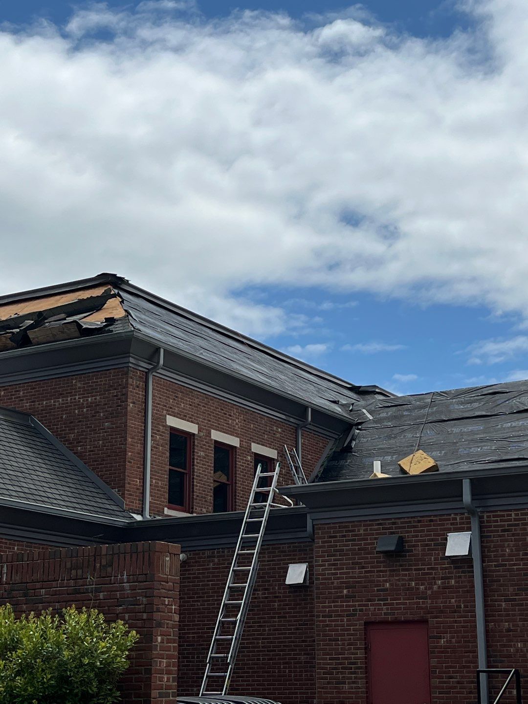 Commercial Roofing Installation using High Grade Asphalt Shingles by Carolina Trophy Roofs