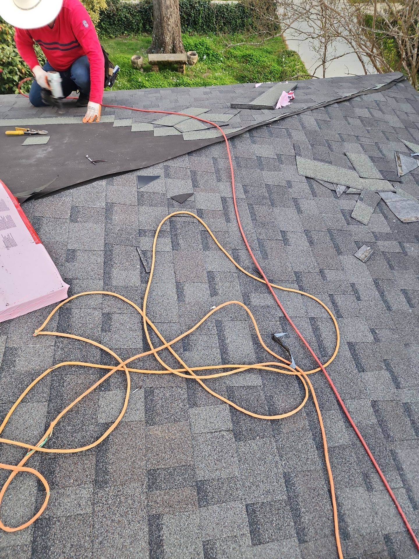 Residential Roofing Repair using Owens Corning Oakridge- Driftwood by Indigo State Roofing