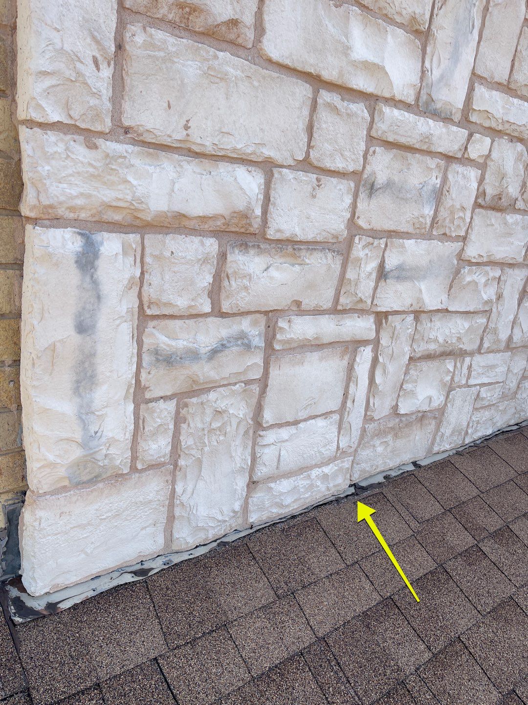 Leak Repair over Master Bedroom and Bathroom by Tex-Line Roofing