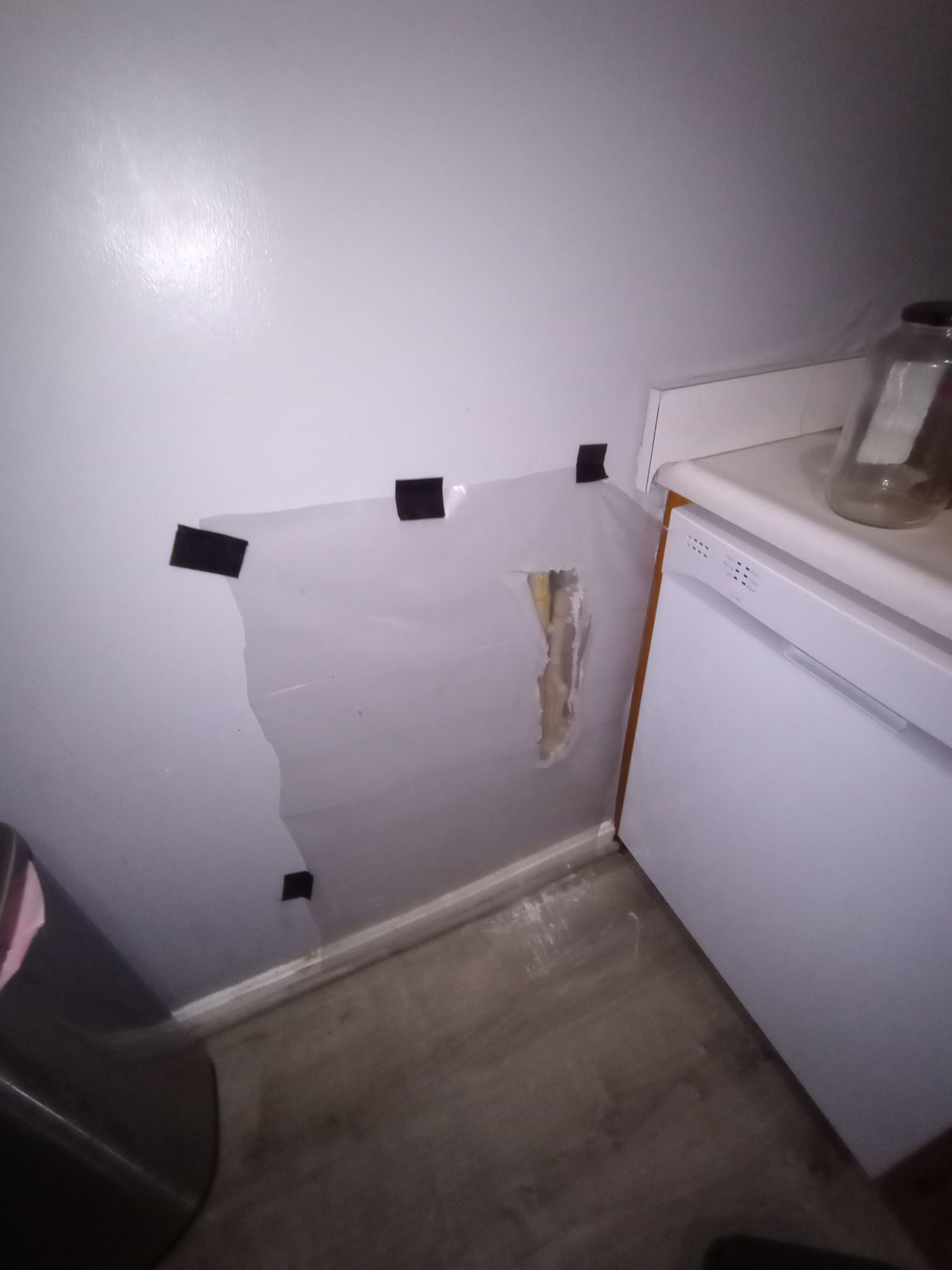 Interior Mold Remediation in Kitchen by ANR Restoration