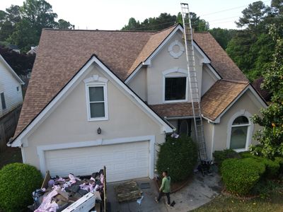 Residential Roofing Installation using Atlas