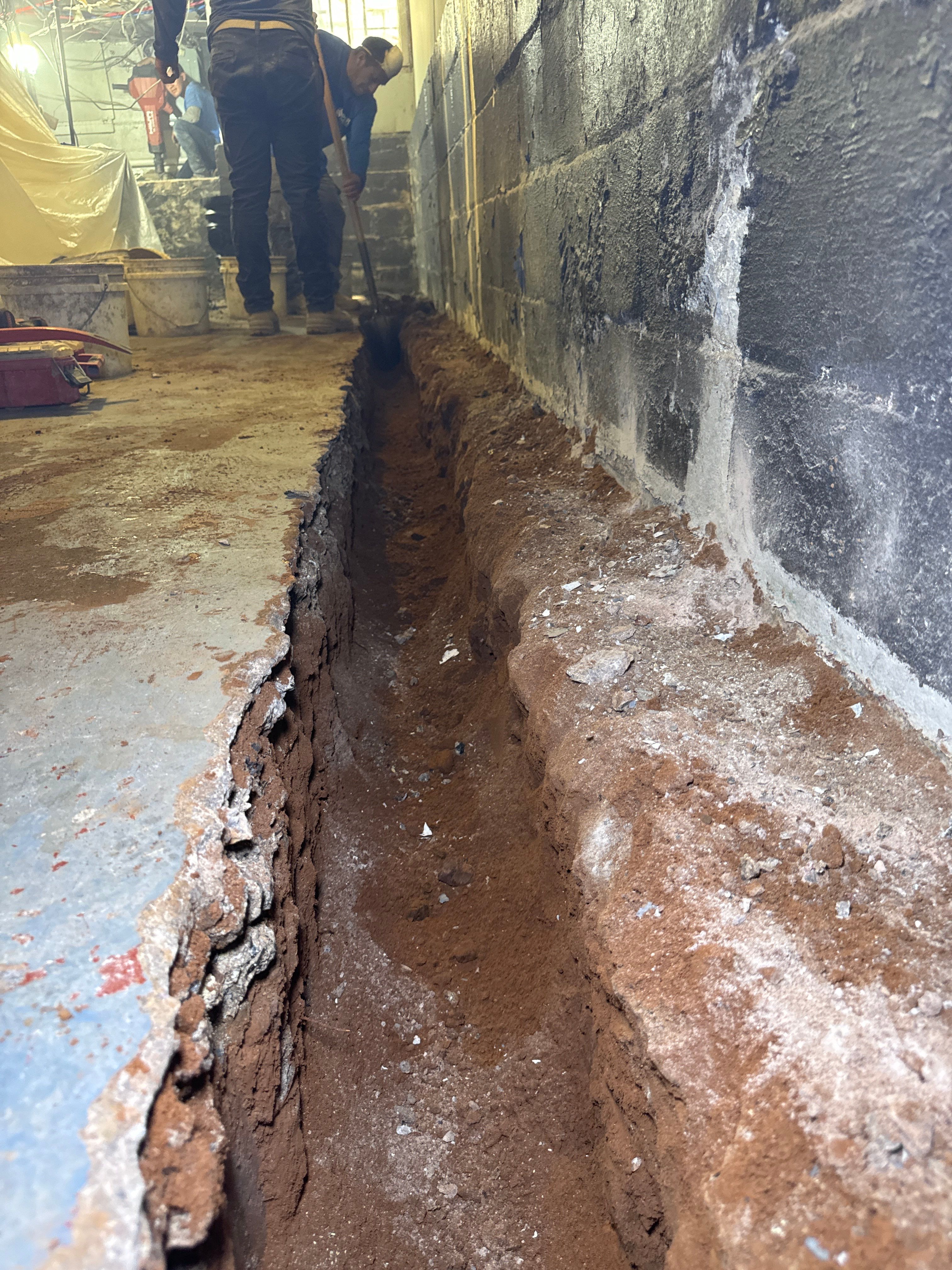 Interior French Drain East Orange NJ by Pure Service Pro, LLC 