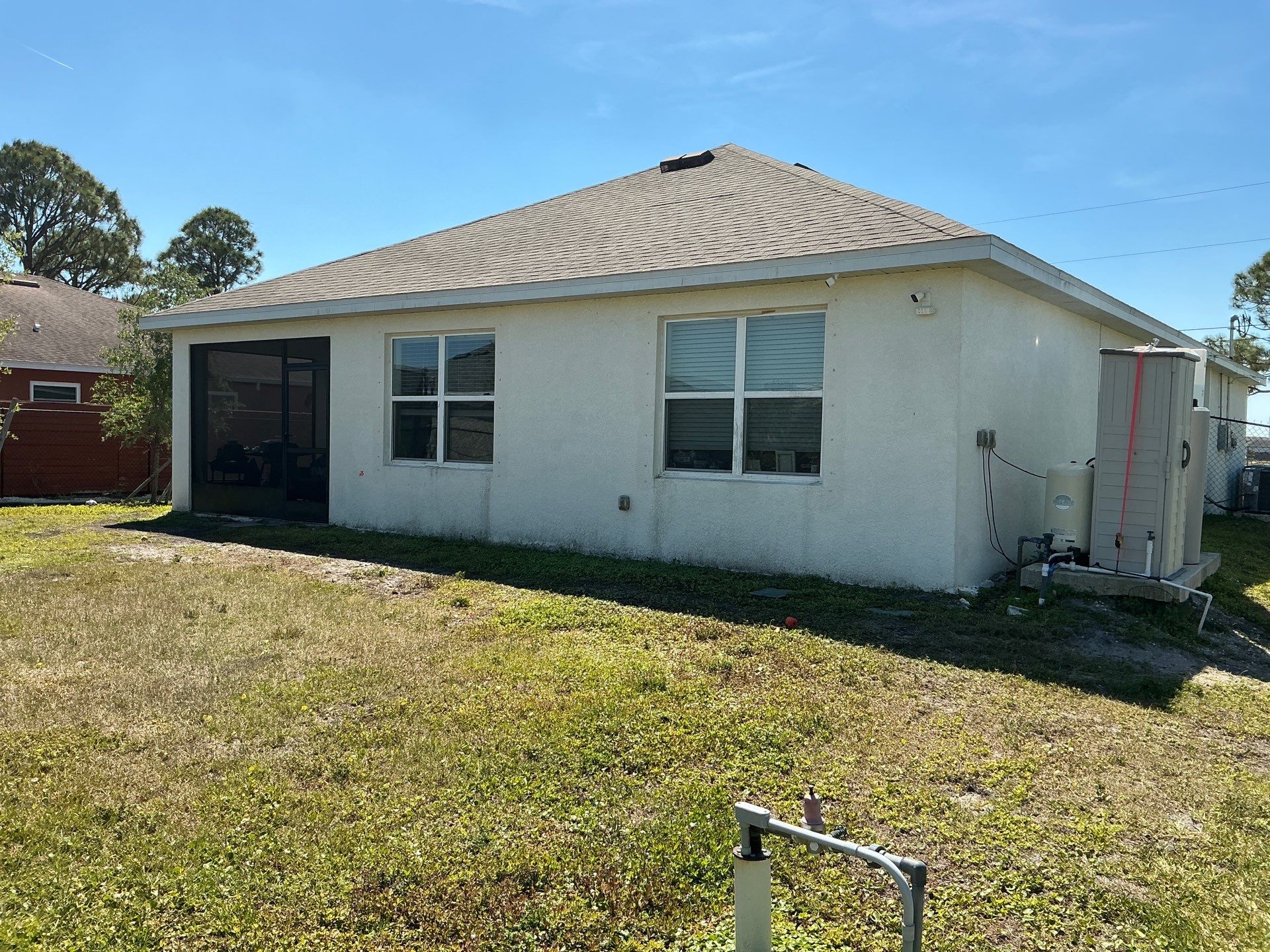 3X4 Downspouts Installation in Cape Coral FL by Gutter Professors