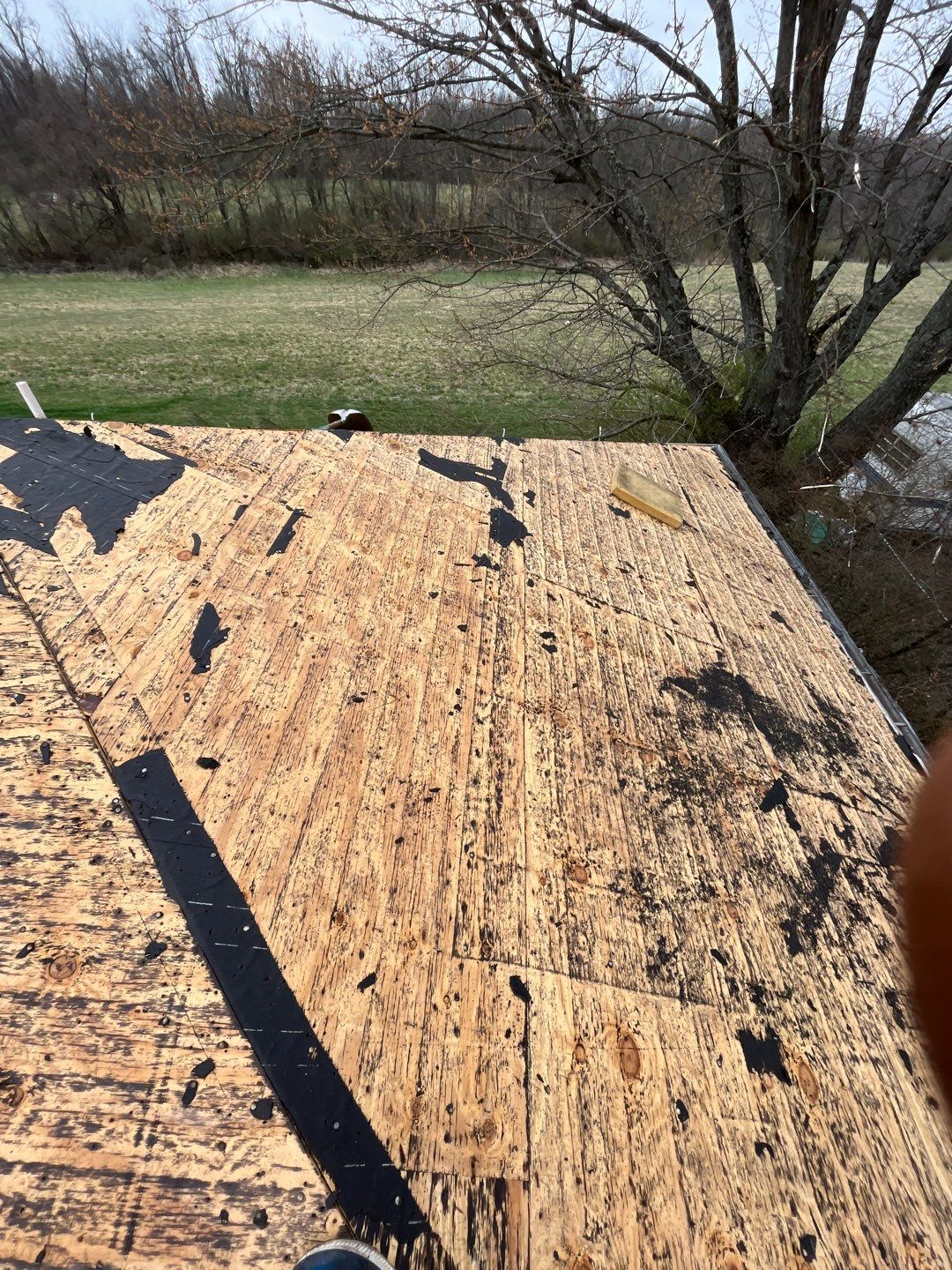 Commercial Roofing Installation using Performance Panel Metal - Frost Black by RoofX 