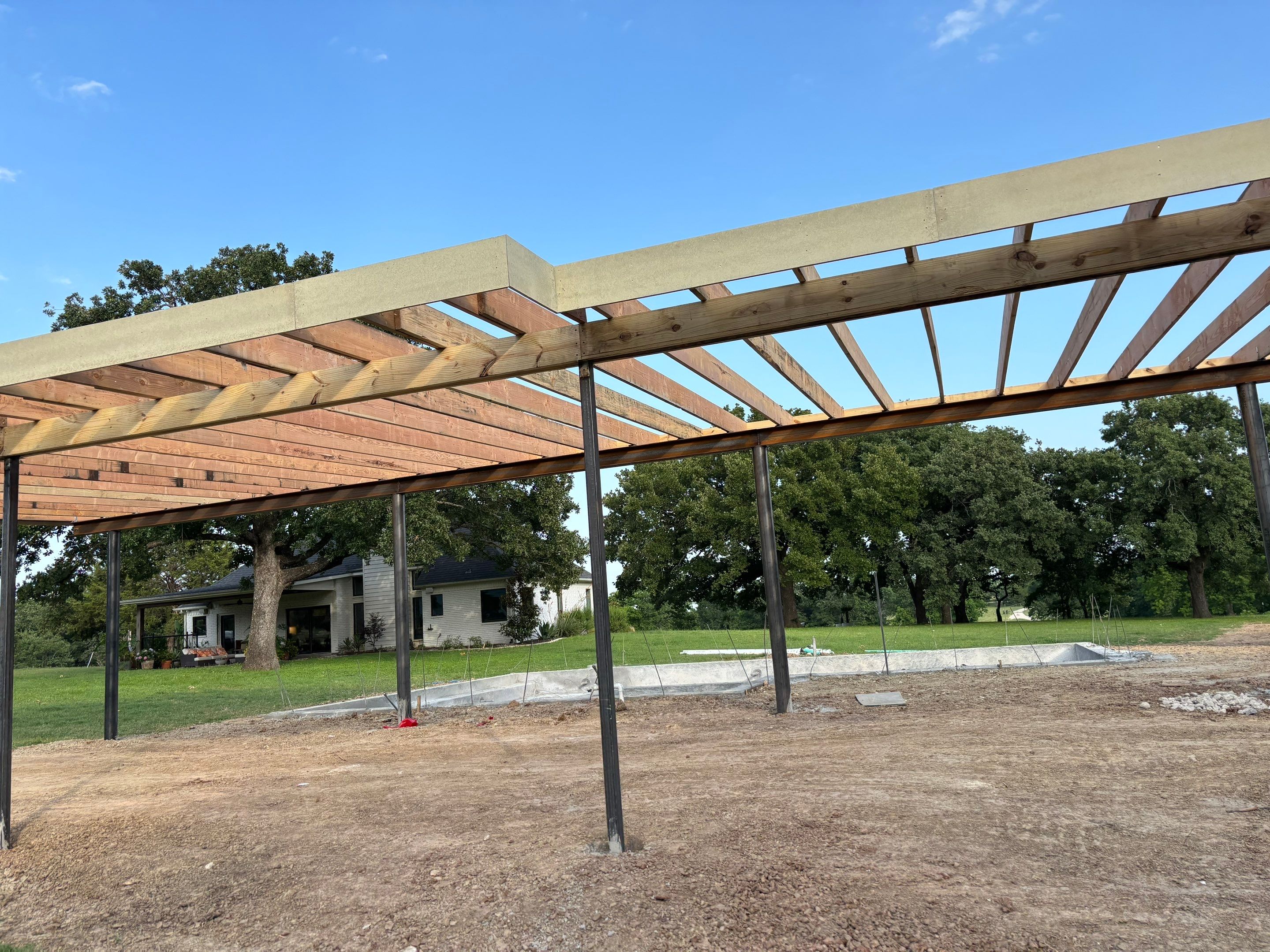 Project in Ennis by Reed Fence & Deck
