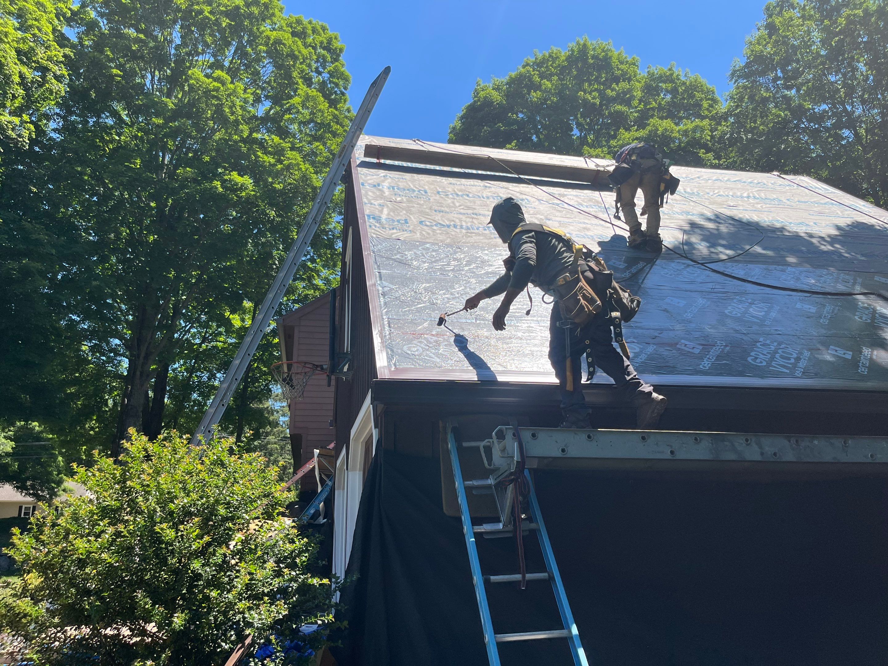DiGiorgi does a brand new roof in Cheshire, CT by DiGiorgi Roofing and Siding Inc