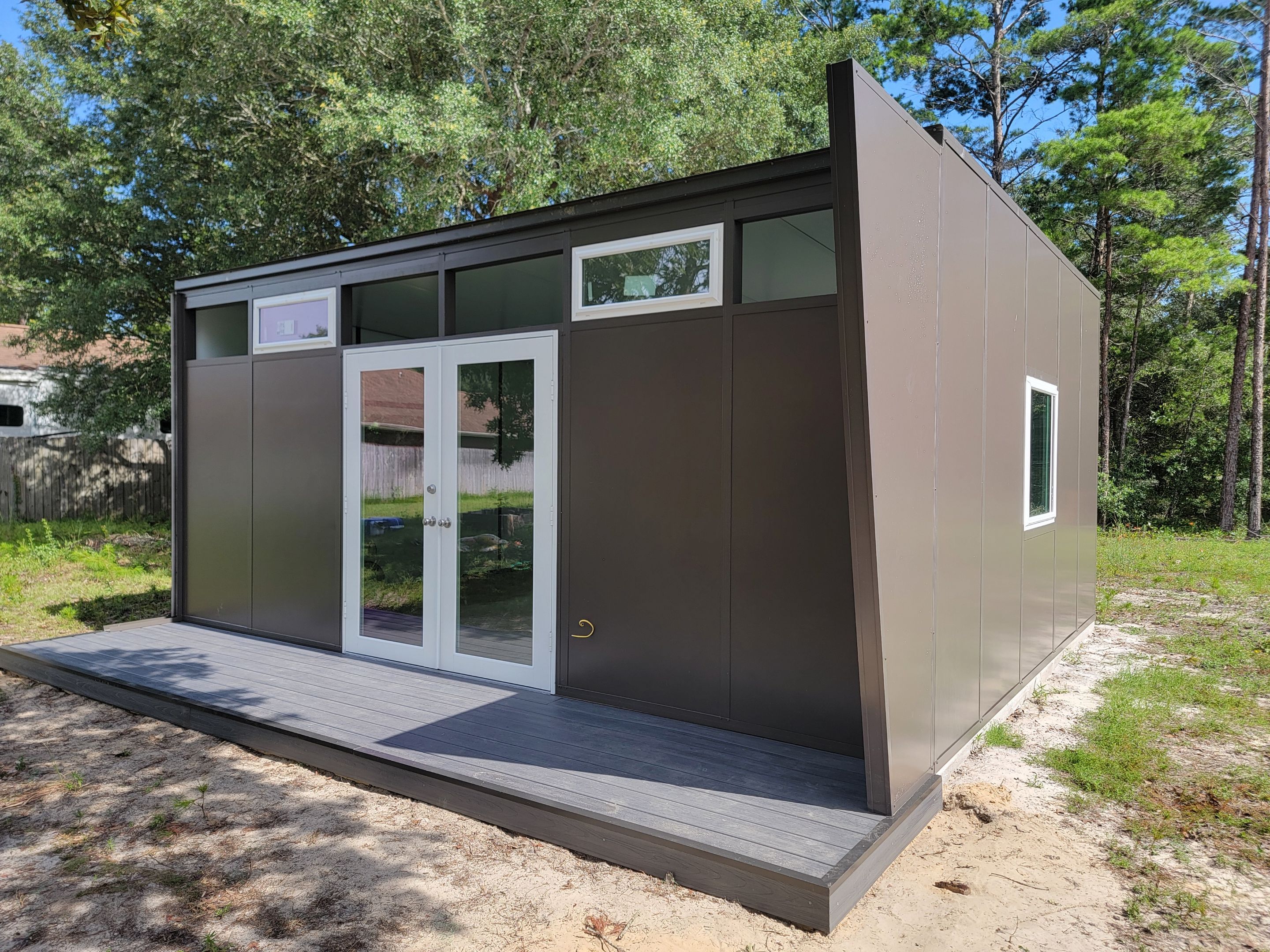 Modern Style Blockhouse in Navarre by Titan Sunrooms