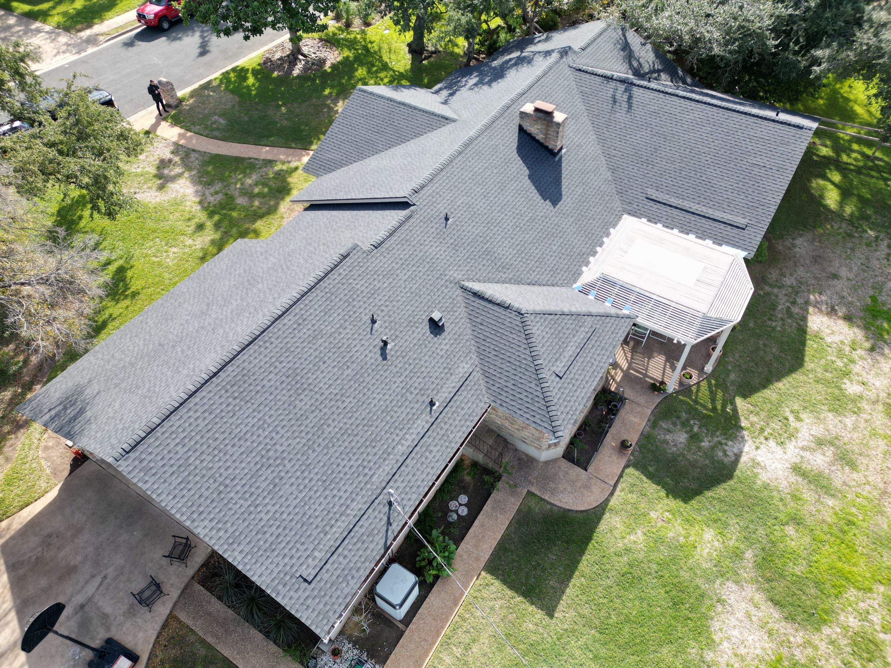 Charcoal - GAF Timberline HDZ by RoofsOnly.com