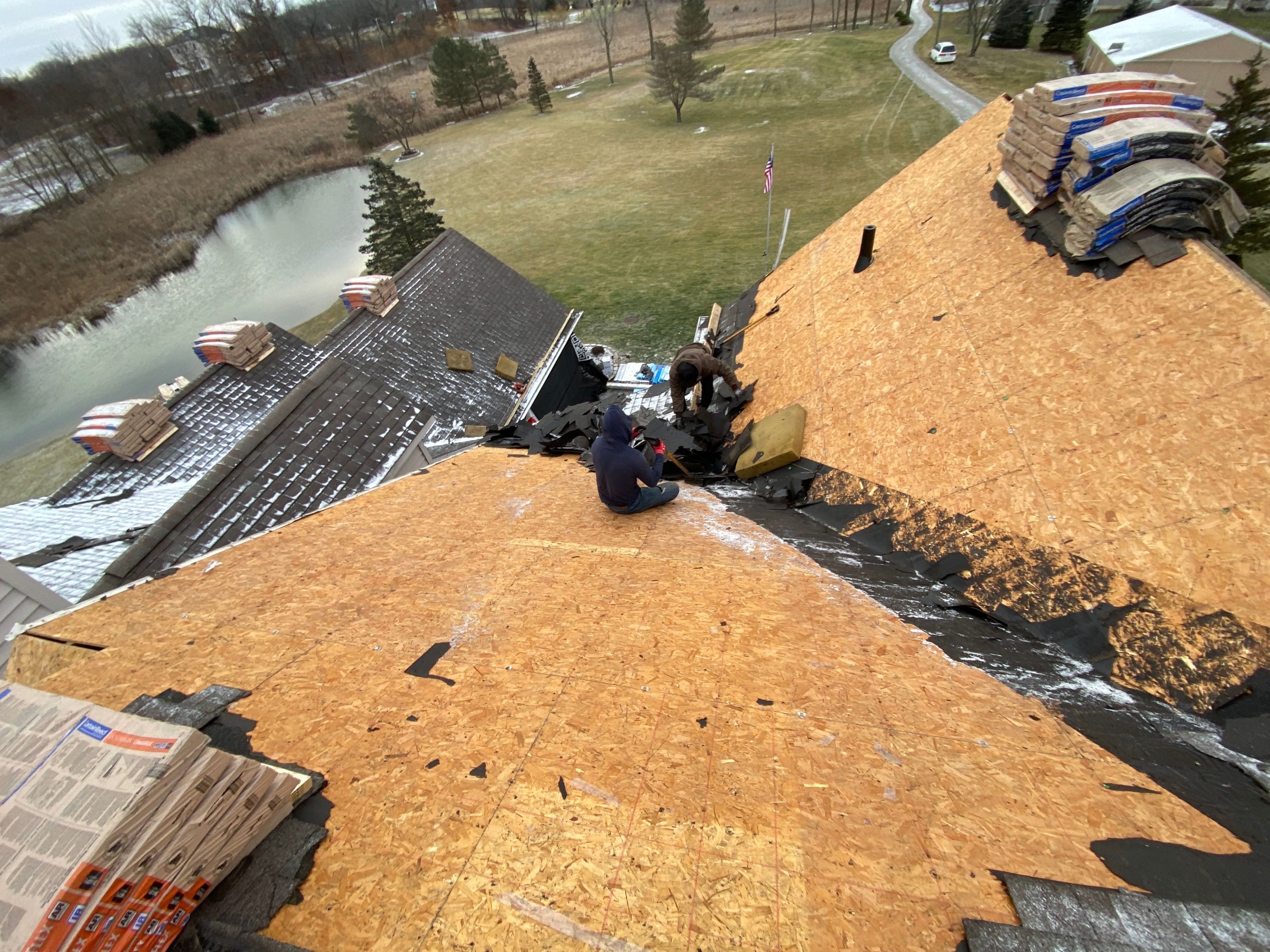 Roof Replacement using CertainTeed Landmark Pro by 180 Contractors