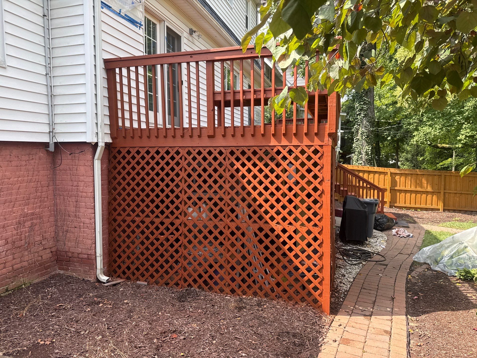 Wood Deck using Wood Stain by DuraSeal
