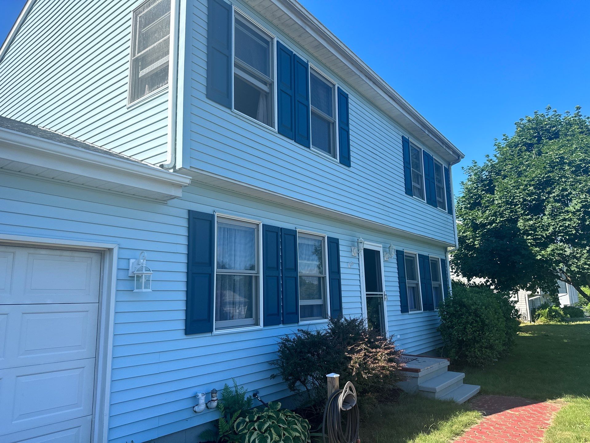 Siding Installation using CertainTeed Monogram Vinyl Siding - D4 - Desert Tan by A Plus Exterior