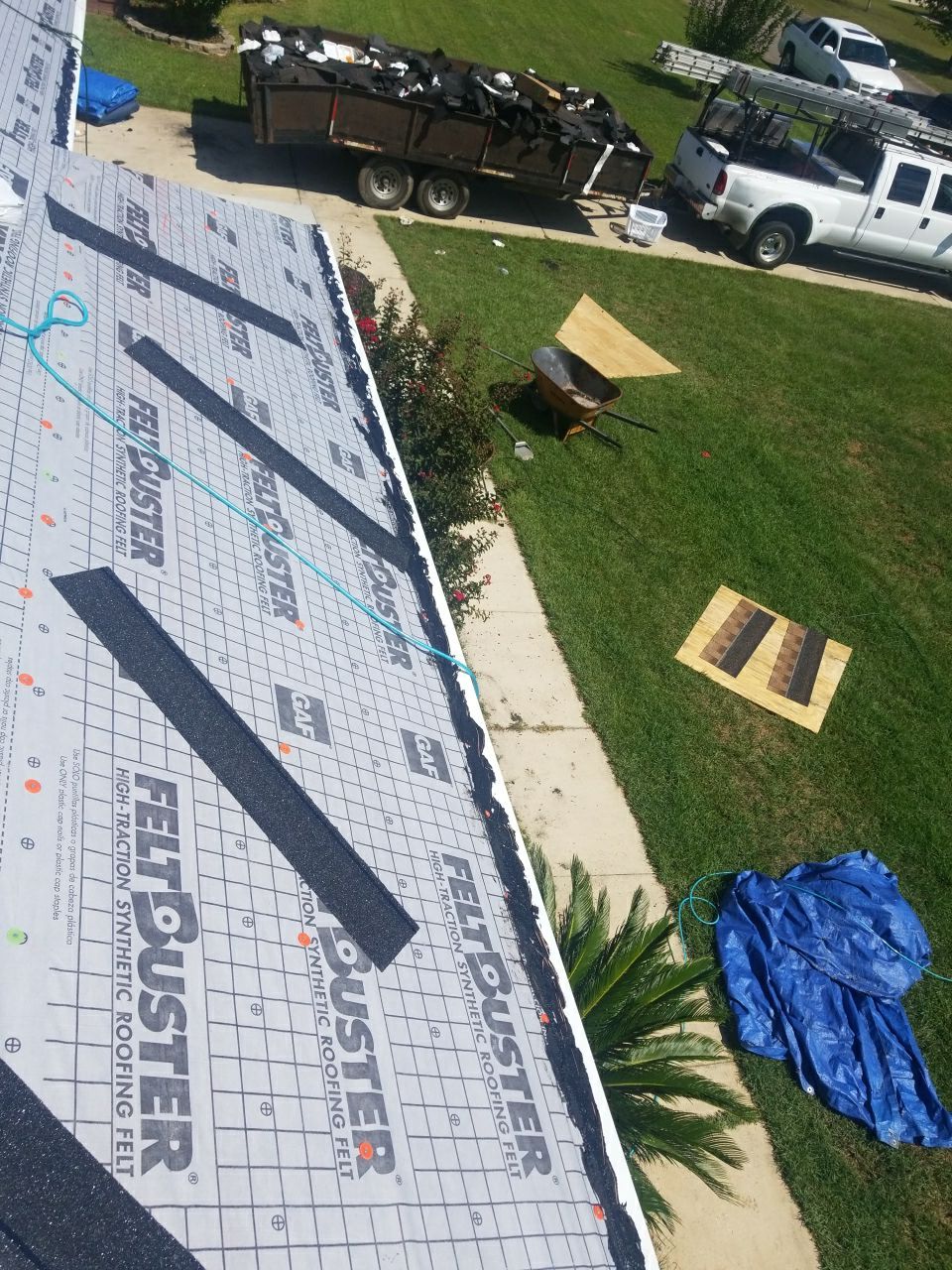 Residential Roofing Installation using Roof Replacement by American Roofing & Construction LLC