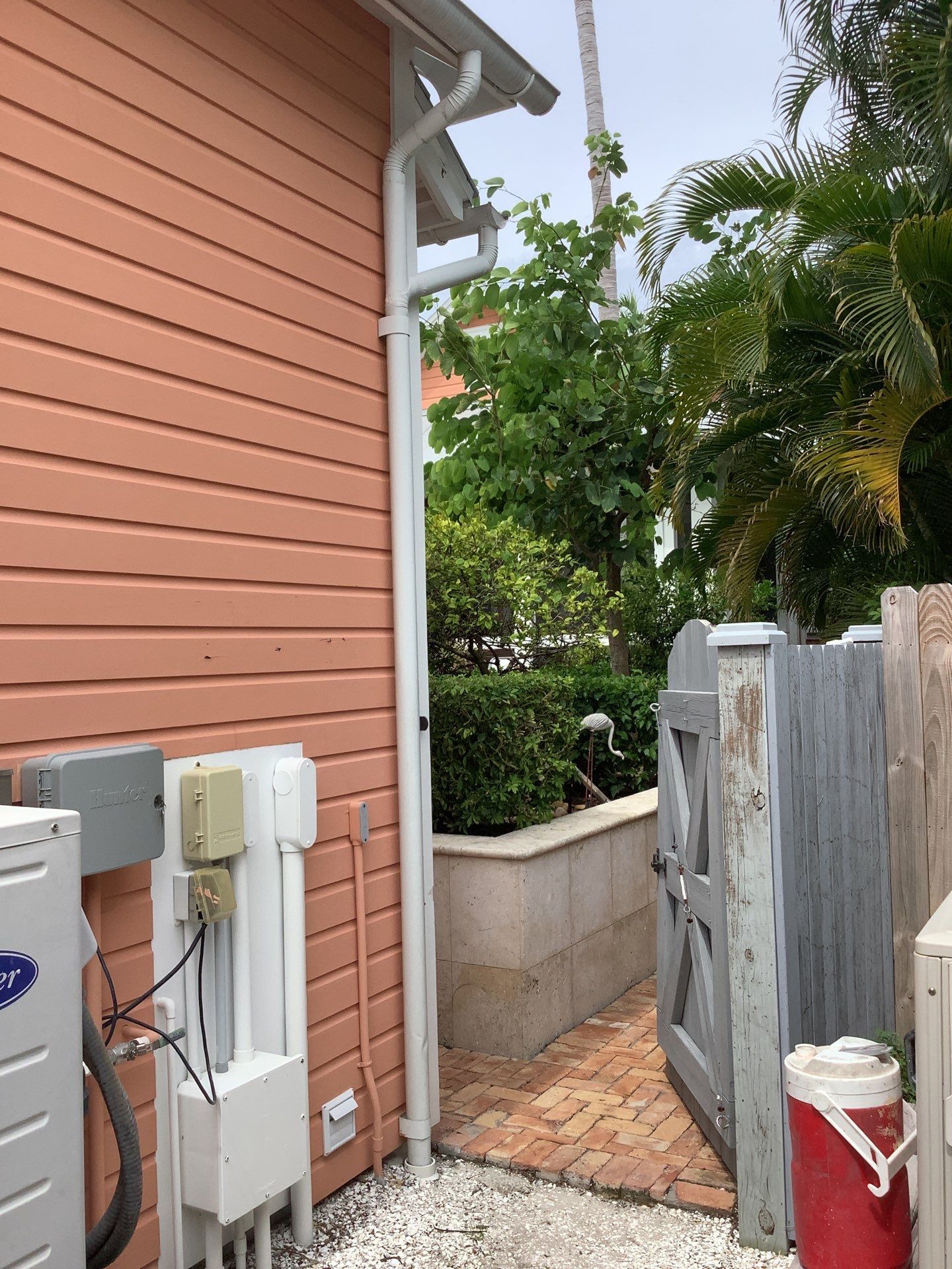 Half-Round Gutters Installation in Boca Grande FL by Gutter Professors