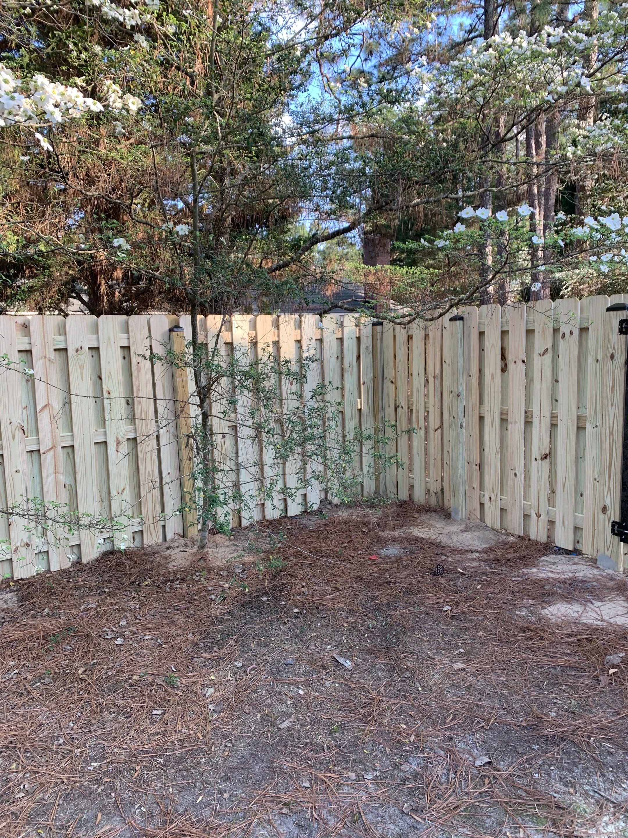 Project in Historic Pinehurst by Superior Fence and Rail