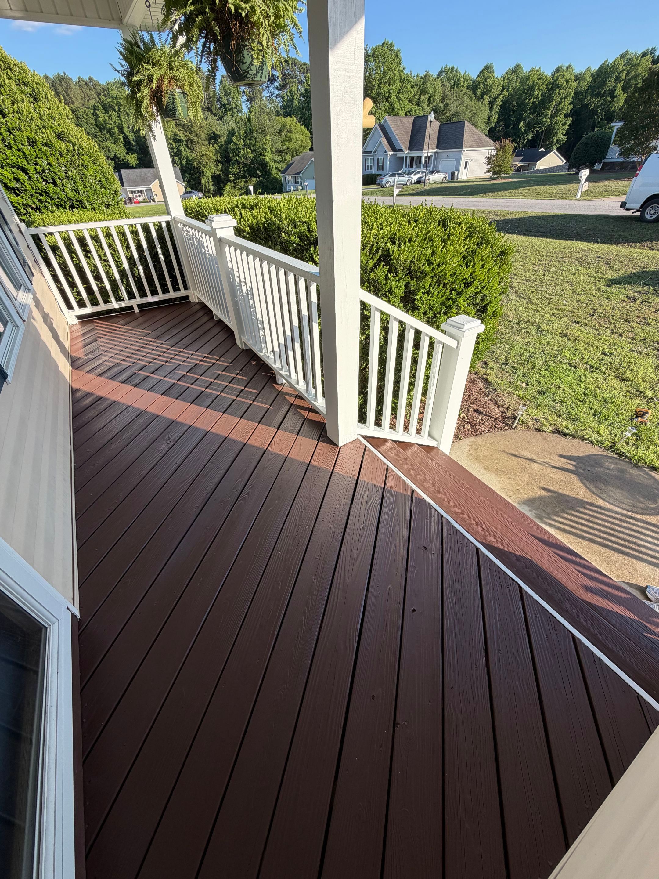 Front Porch Restoration in Angier NC | Before and After Porch Makeover by Elite Remodeling and Design LLC